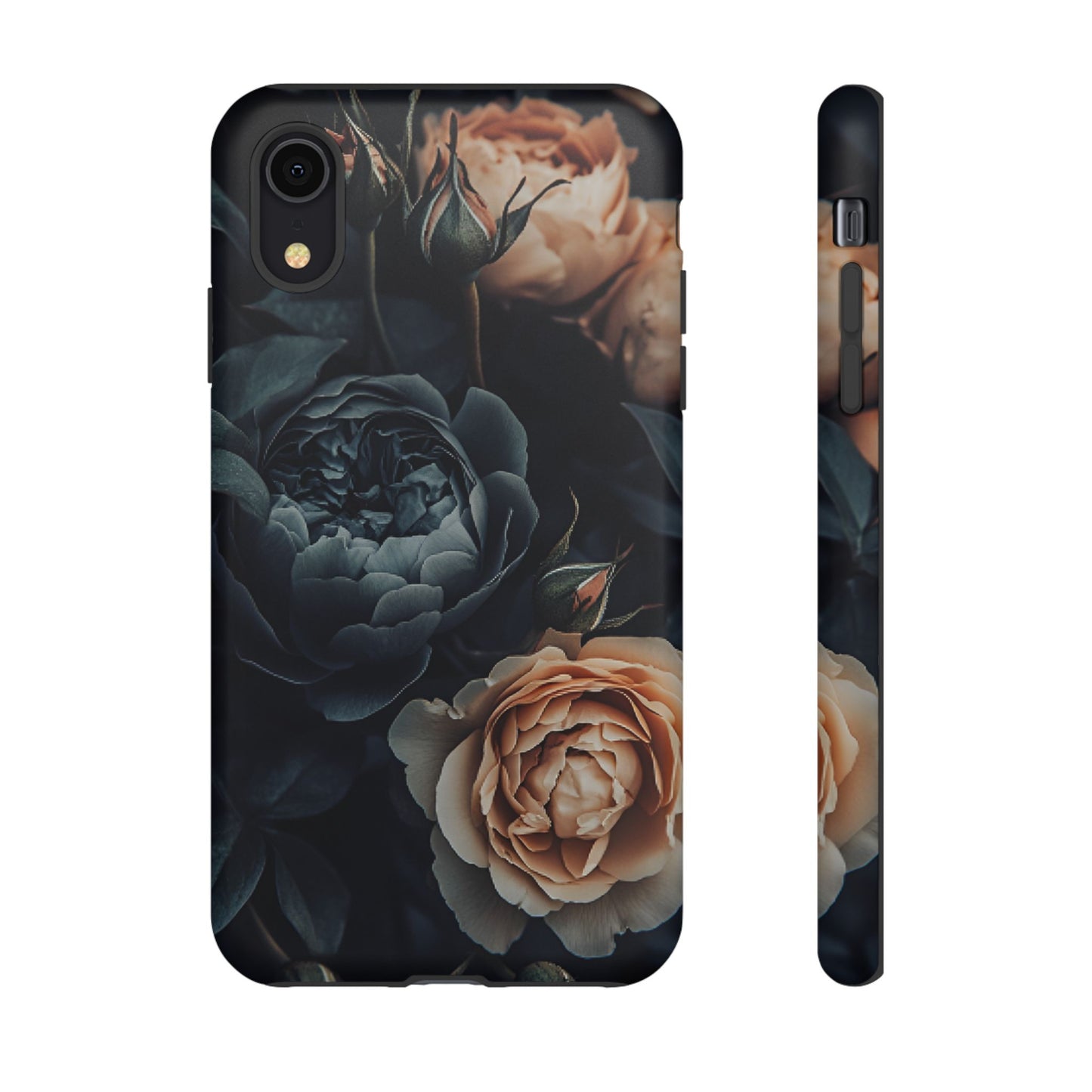 Floral Dark Academia Phone Case - Victorian Goth Phone Cases - iPhone 16 15 14 13 12 11, Samsung Galaxy & Google Pixel Phone Covers - Boo and Bewear