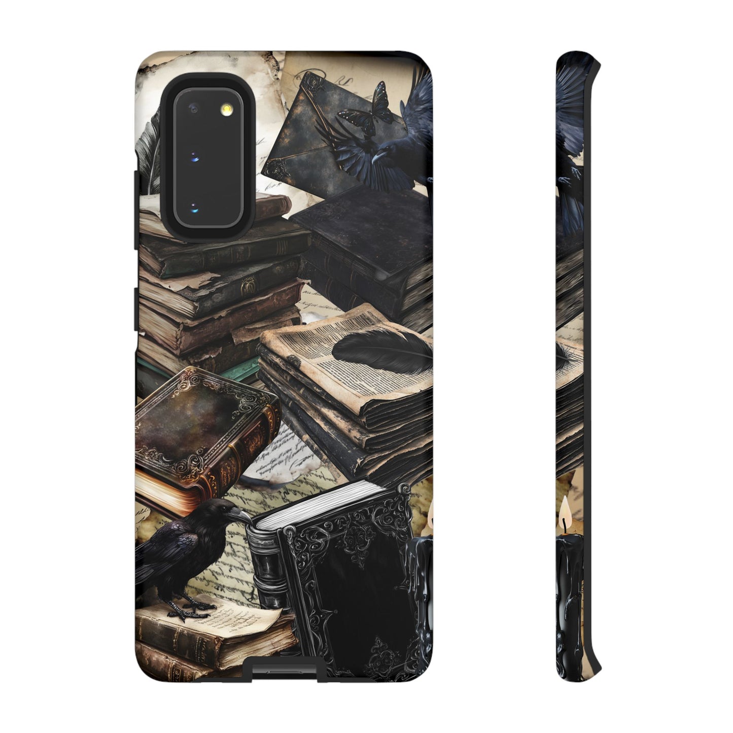 Dark Academia Collage Phone Case for iPhone 16 15 14 13 12 11, Samsung Galaxy & Google Pixel