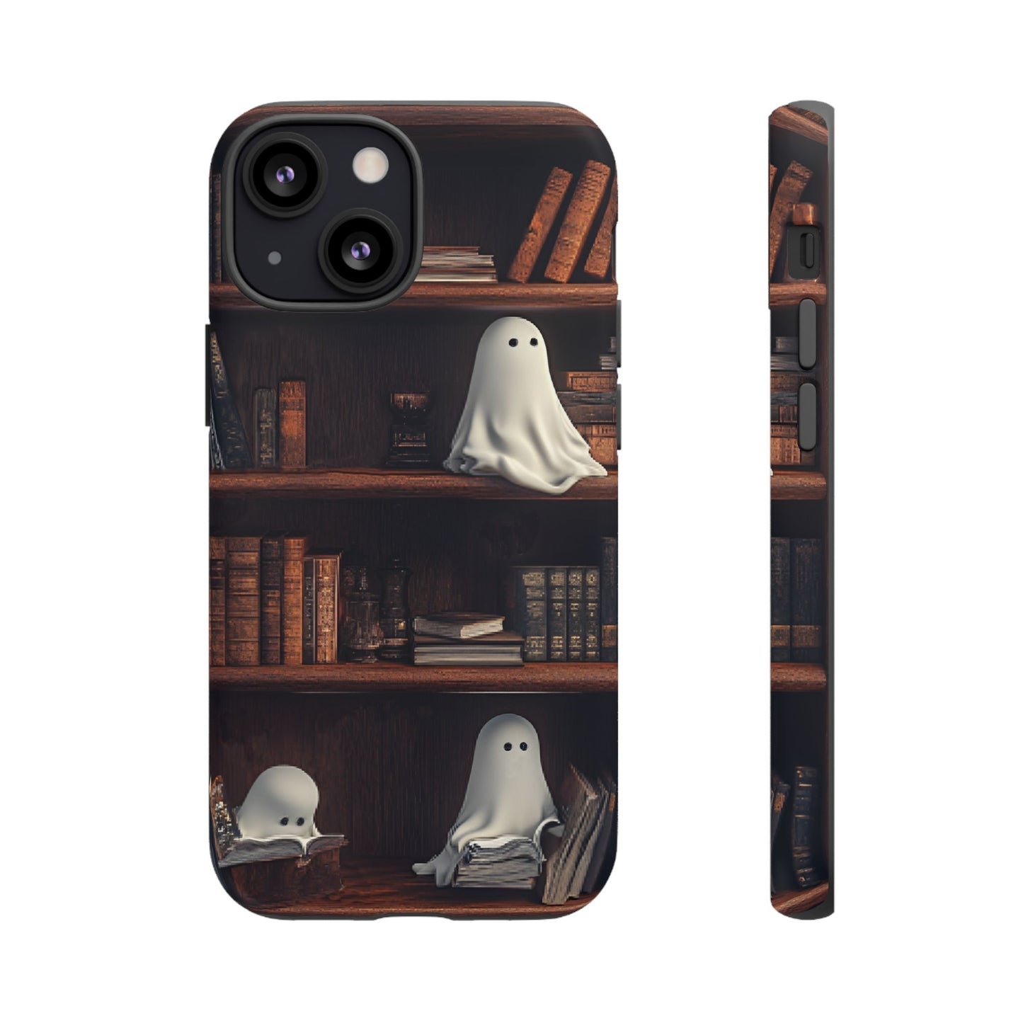 Bookish Ghost Phone Case - iPhone 16 15 14 13 12 11, Samsung Galaxy & Google Pixel Phone Covers