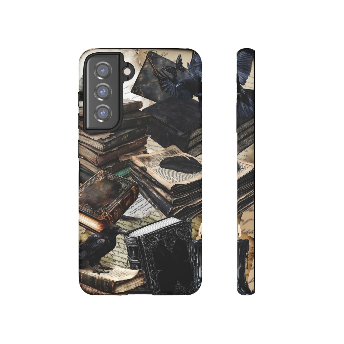 Dark Academia Collage Phone Case - iPhone 16 15 14 13 12 11, Samsung Galaxy & Google Pixel Phone Covers