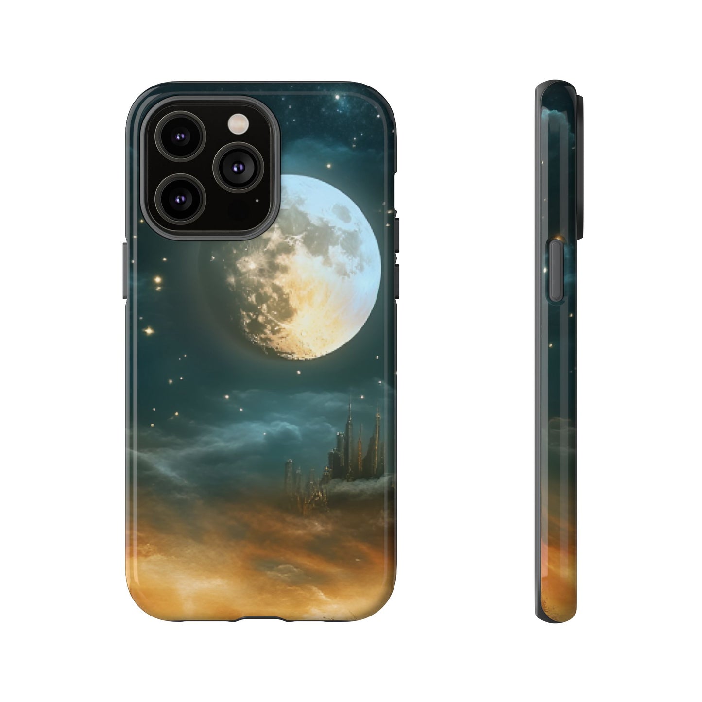 Space Phone Case - Planet and Stars in Fantasy World for iPhone 16 15 14 13 12 11, Samsung Galaxy & Google Pixel