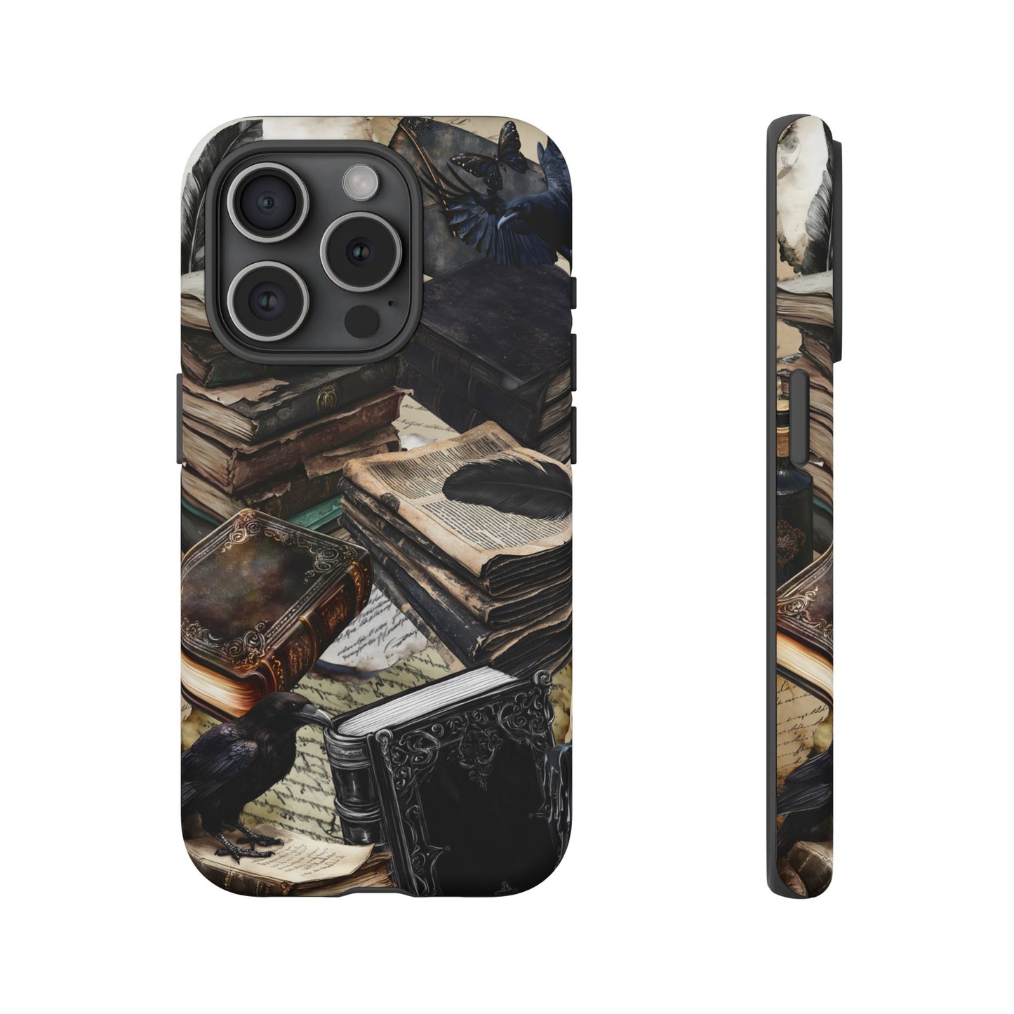 Dark Academia Collage Phone Case - iPhone 16 15 14 13 12 11, Samsung Galaxy & Google Pixel Phone Covers