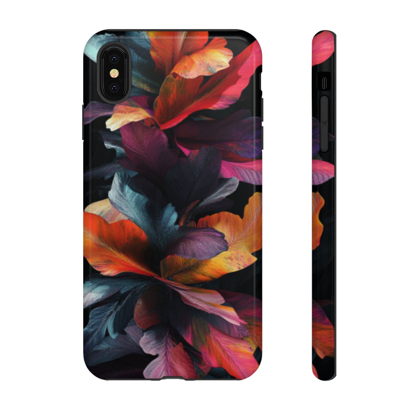 Colorful Fall Phone Case - iPhone 16 15 14 13 12 11, Samsung Galaxy & Google Pixel Phone Covers - Boo and Bewear