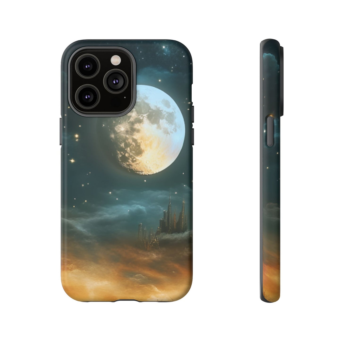 Space Phone Case - Planet and Stars in Fantasy World for iPhone 16 15 14 13 12 11, Samsung Galaxy & Google Pixel