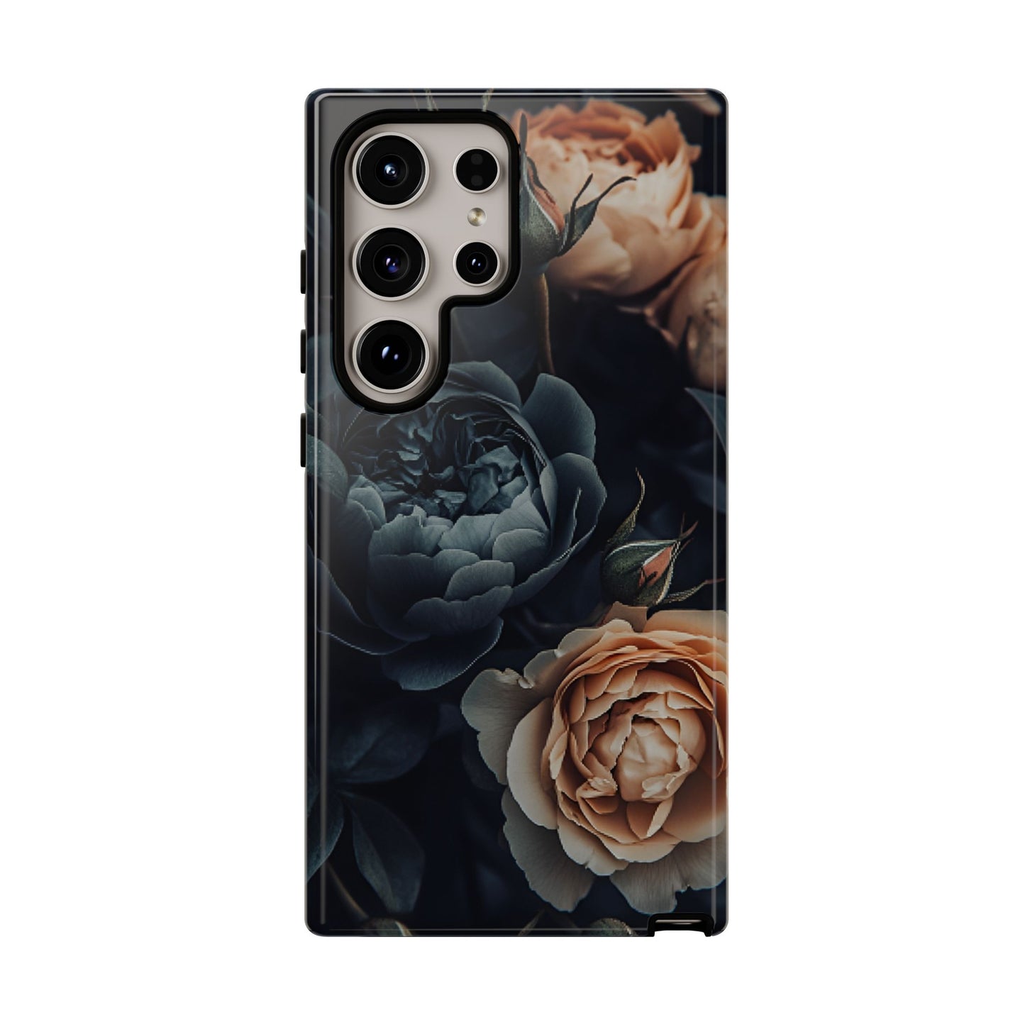 Floral Dark Academia Phone Case - Victorian Goth Phone Cases for iPhone 16 15 14 13 12 11, Samsung Galaxy & Google Pixel