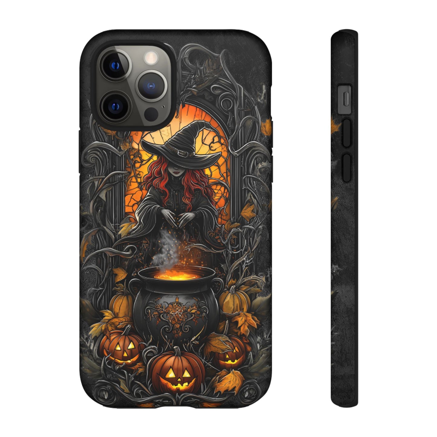 Halloween Witch Phone Case - Magic Witchy Phone Cases for iPhone 16 15 14 13 12 11, Samsung Galaxy & Google Pixel