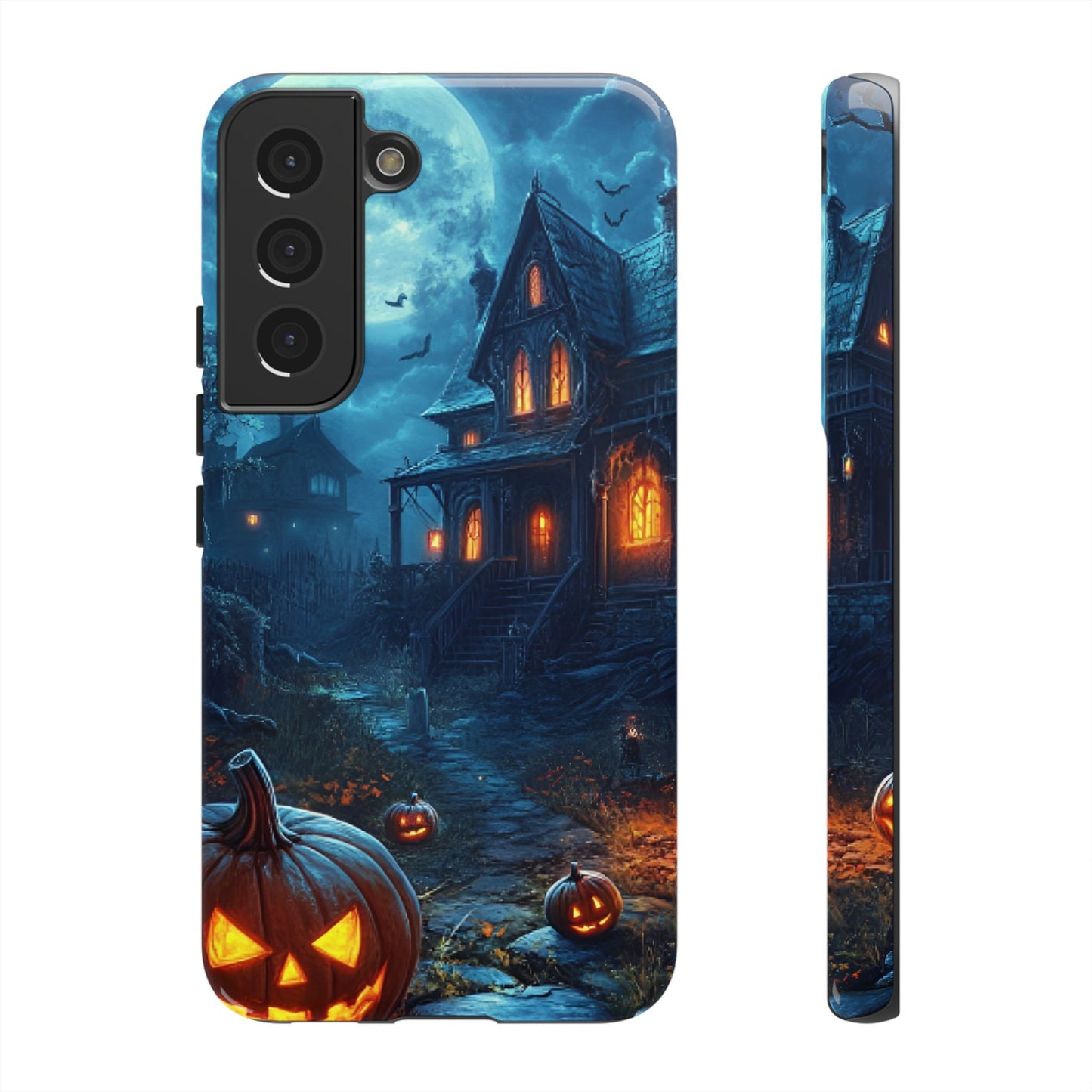 Halloween Haunted  House Phone Case - Spooky & Scary Phone Cases for iPhone 16 15 14 13 12 11, Samsung Galaxy & Google Pixel