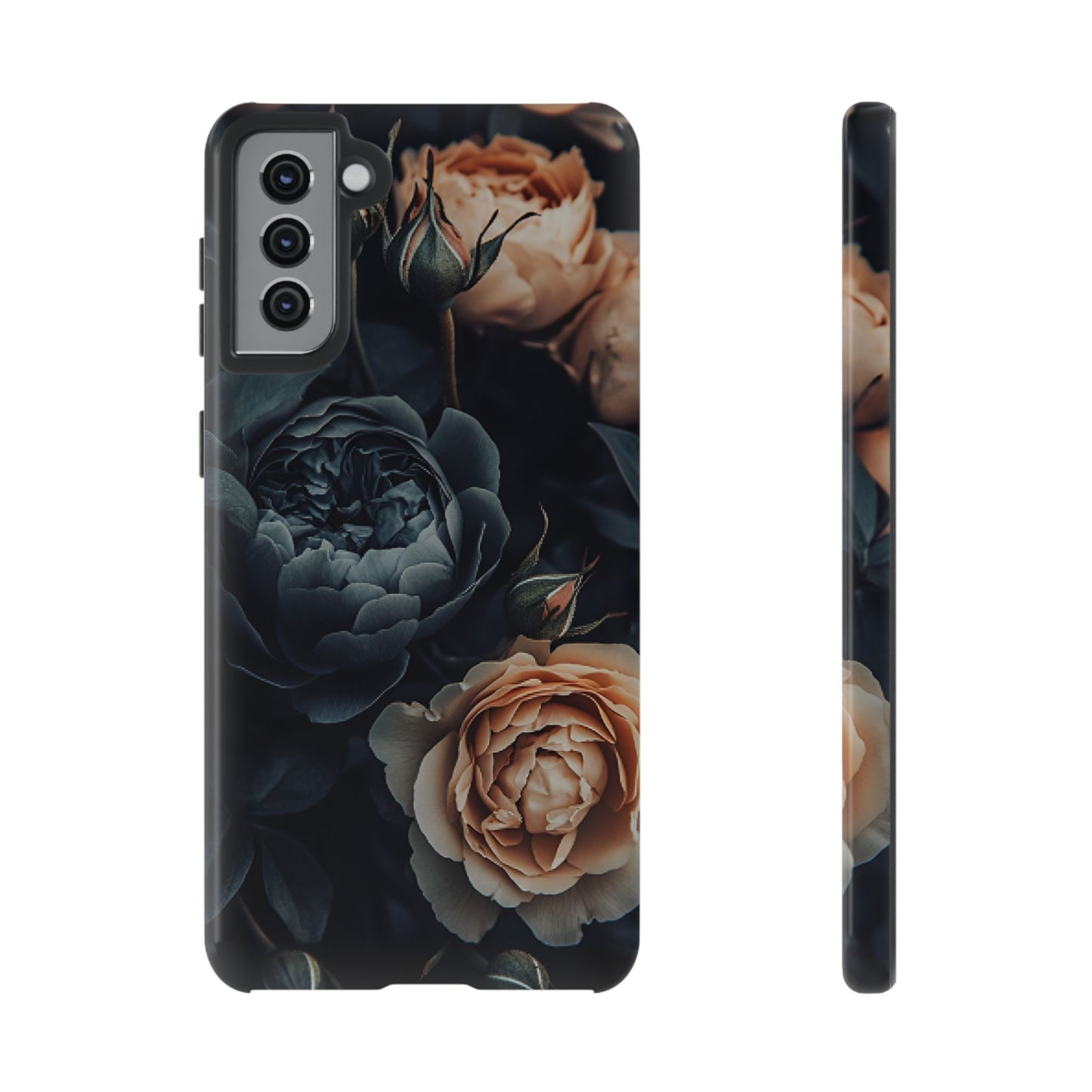 Floral Dark Academia Phone Case - Victorian Goth Phone Cases - iPhone 16 15 14 13 12 11, Samsung Galaxy & Google Pixel Phone Covers