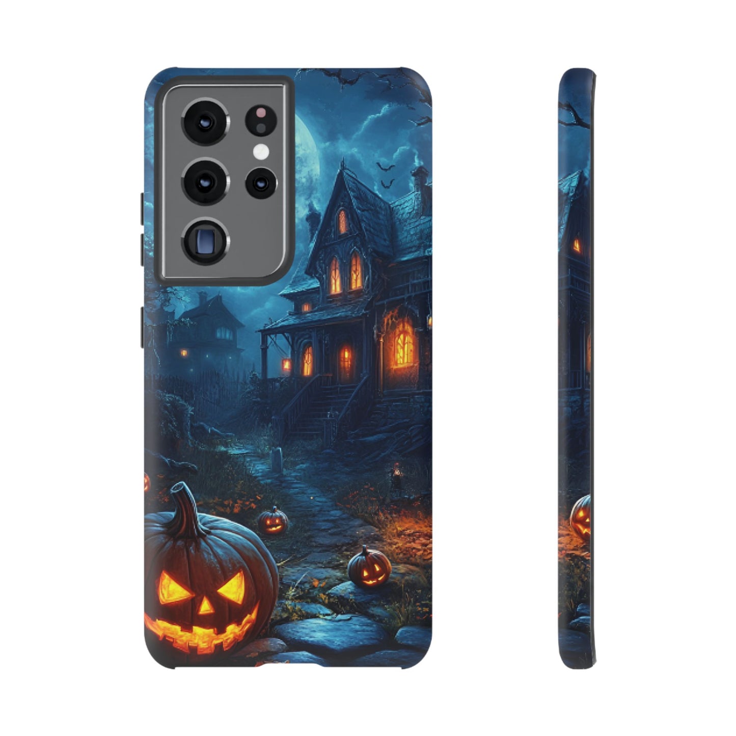 Halloween Haunted  House Phone Case - Spooky & Scary Phone Cases for iPhone 16 15 14 13 12 11, Samsung Galaxy & Google Pixel