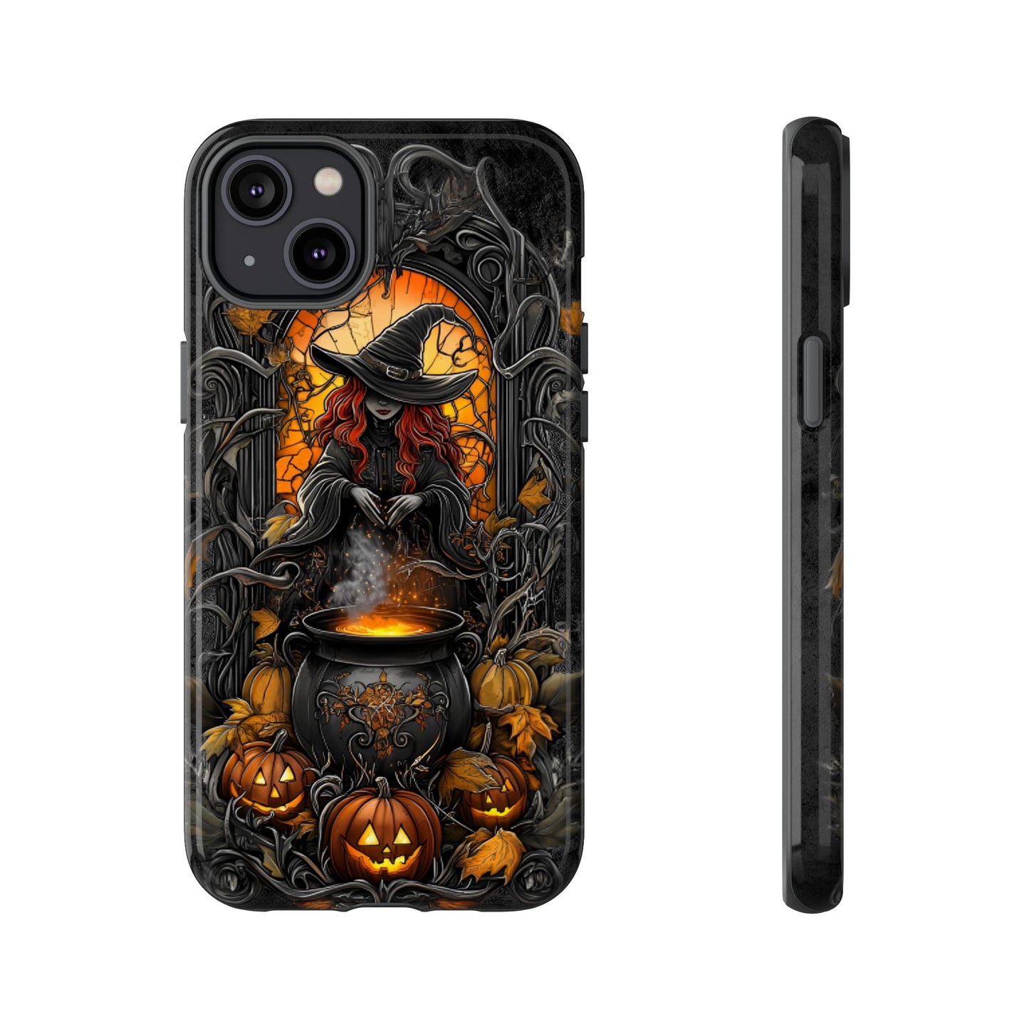 Halloween Witch Phone Case - Magic Witchy Phone Cases for iPhone 16 15 14 13 12 11, Samsung Galaxy & Google Pixel