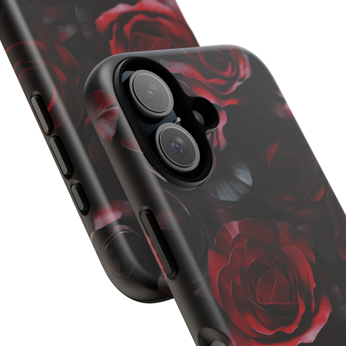 Dark Rose Flower Phone Case - Gothic Floral Phone Cases - iPhone 16 15 14 13 12 11, Samsung Galaxy & Google Pixel Phone Covers