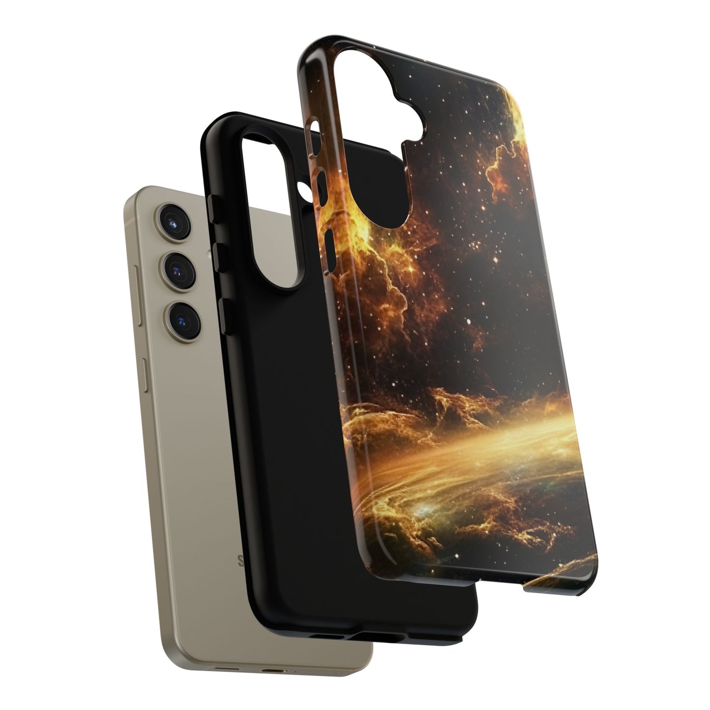 Space Phone Case for iPhone 16 15 14 13 12 11, Samsung Galaxy & Google Pixel