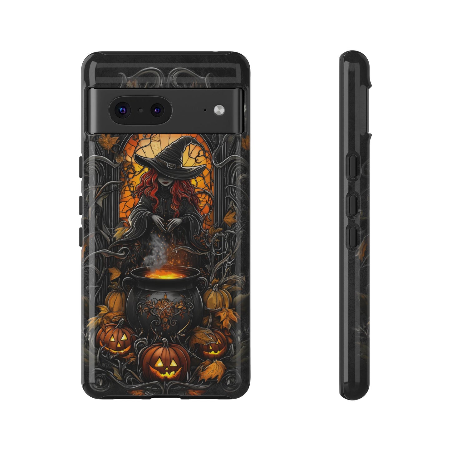 Halloween Witch Phone Case - Magic Witchy Phone Cases for iPhone 16 15 14 13 12 11, Samsung Galaxy & Google Pixel