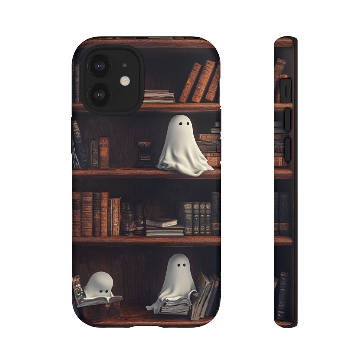 Bookish Ghost Phone Case for iPhone 16 15 14 13 12 11, Samsung Galaxy & Google Pixel