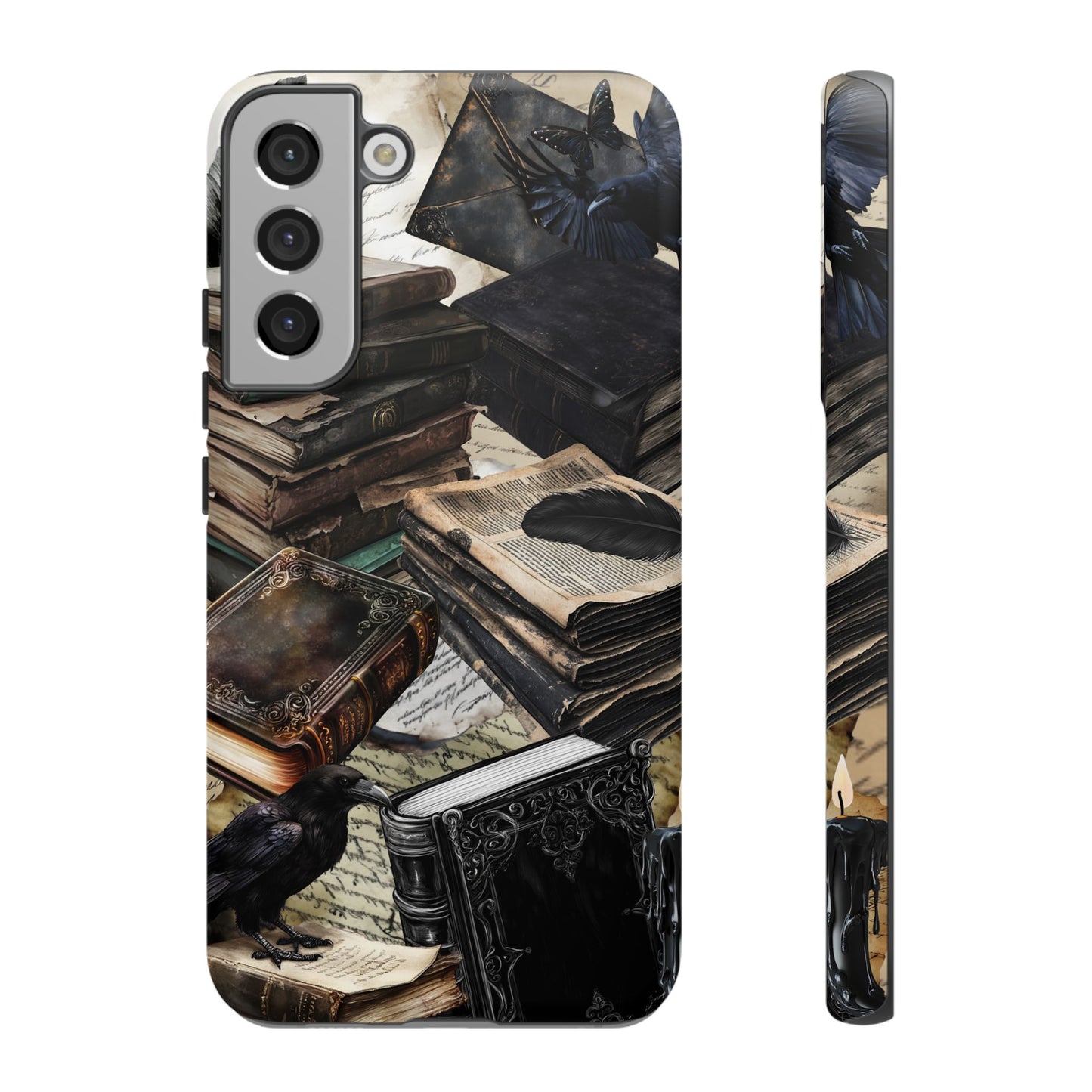 Dark Academia Collage Phone Case - iPhone 16 15 14 13 12 11, Samsung Galaxy & Google Pixel Phone Covers