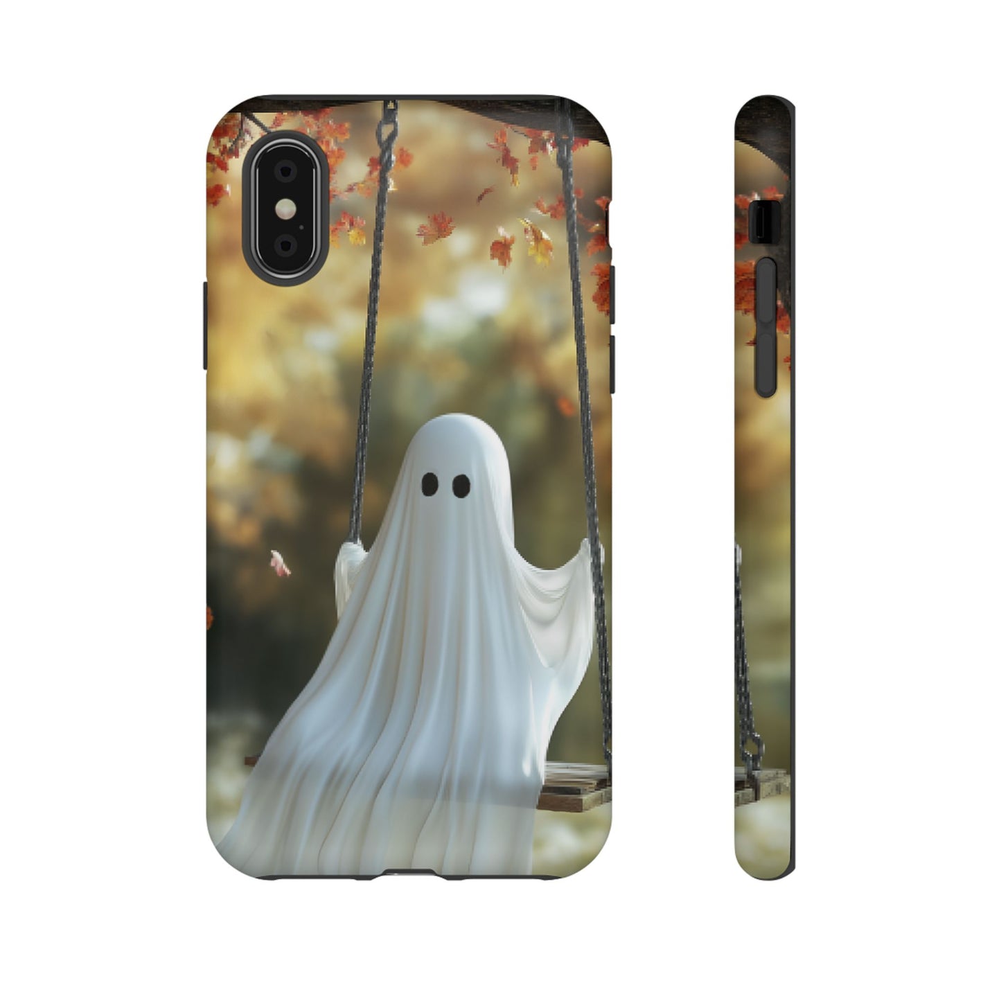 Ghost Phone Case - iPhone 16 15 14 13 12 11, Samsung Galaxy & Google Pixel Phone Covers - Boo and Bewear