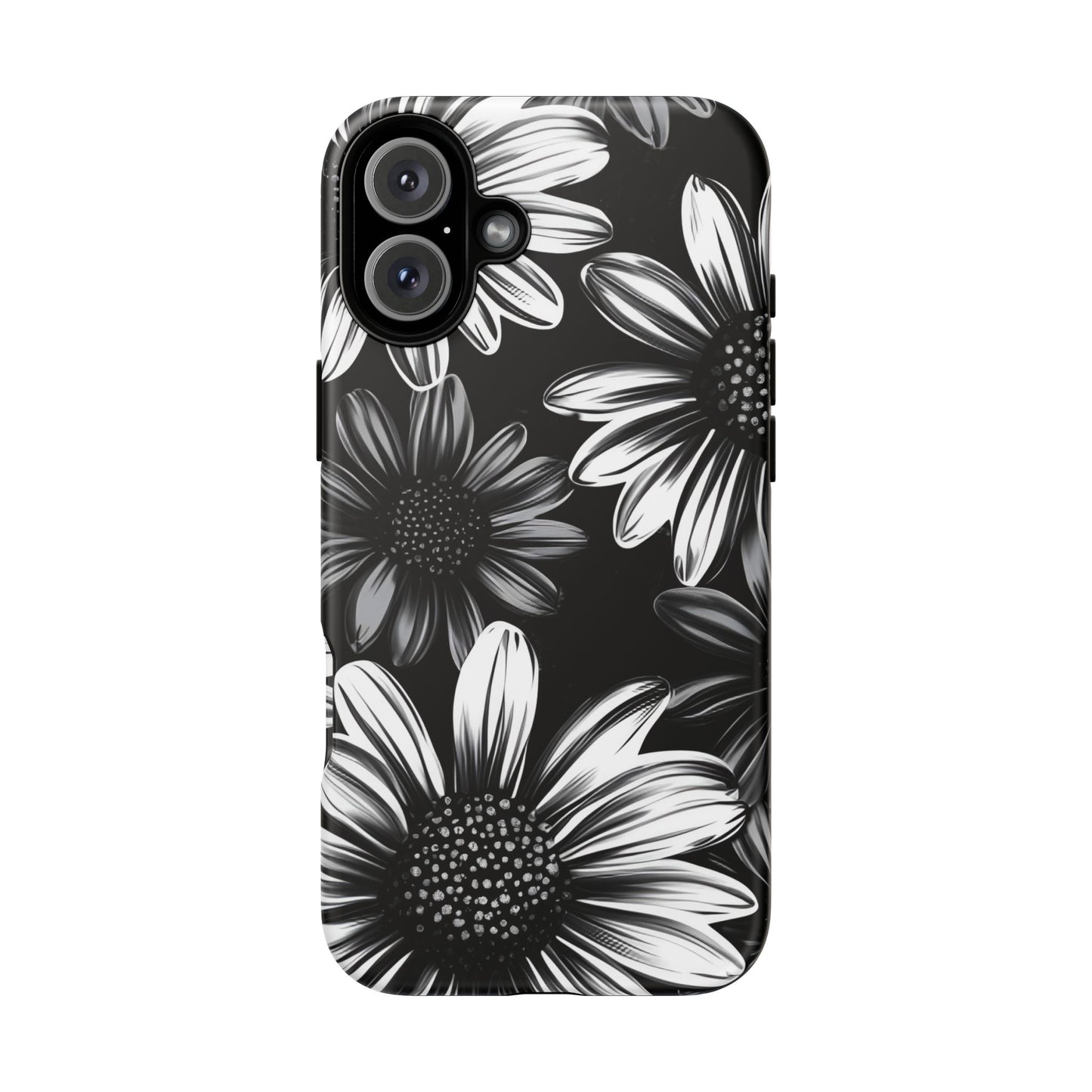 Daisy Phone Case - Dark Gothic Flower Phone Cases - iPhone 16 15 14 13 12 11, Samsung Galaxy & Google Pixel Phone Covers