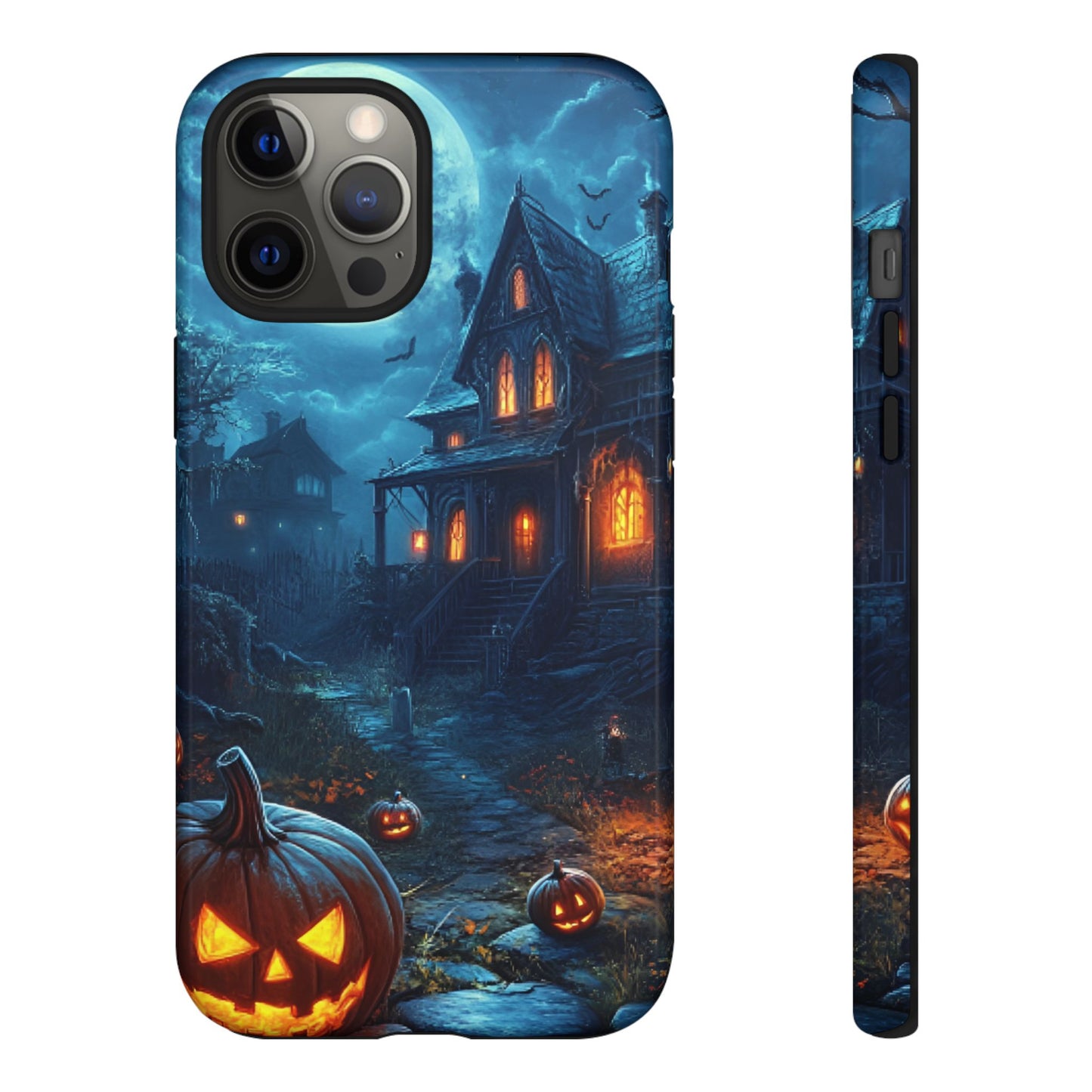 Halloween Haunted  House Phone Case - Spooky & Scary Phone Cases for iPhone 16 15 14 13 12 11, Samsung Galaxy & Google Pixel