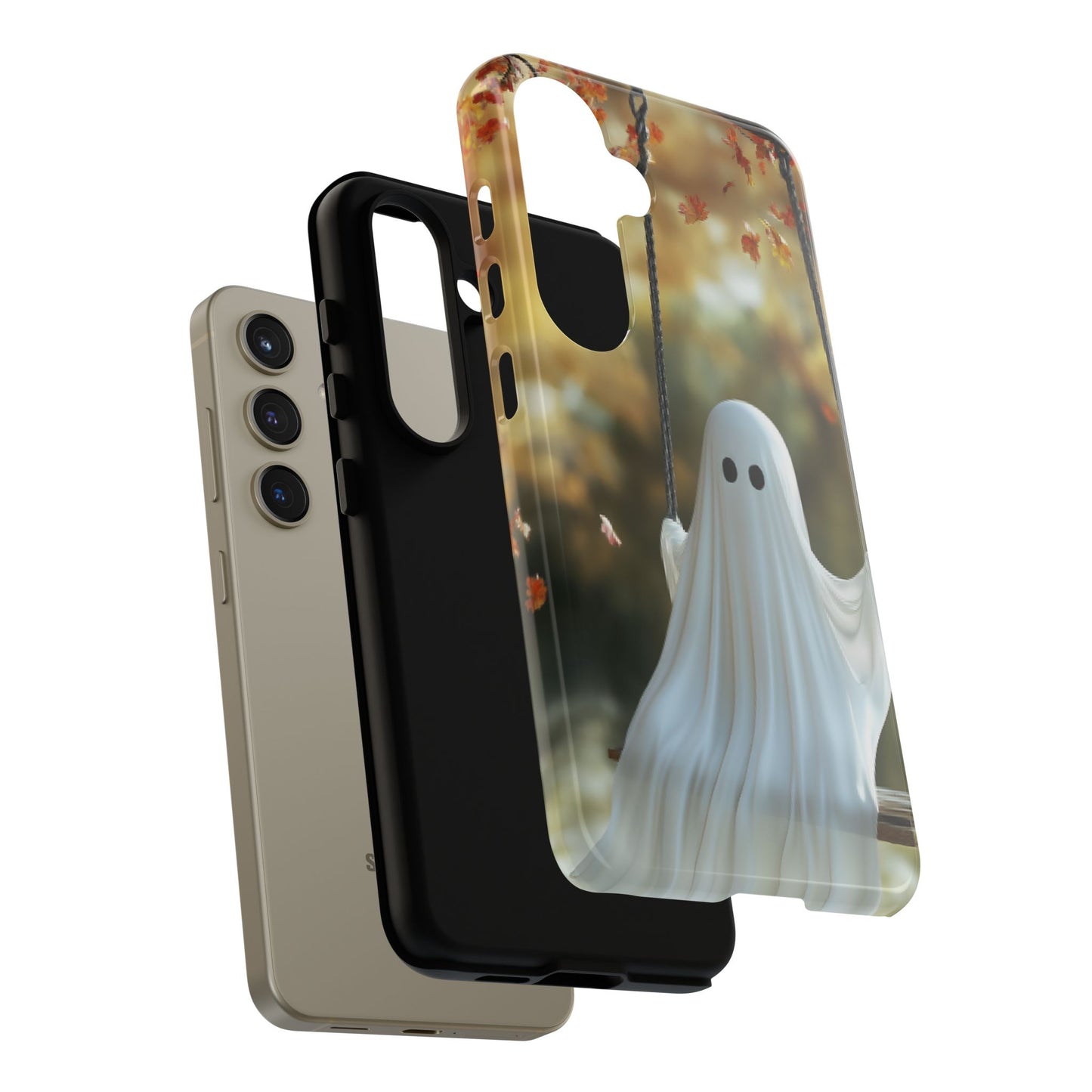 Ghost Phone Case for iPhone 16 15 14 13 12 11, Samsung Galaxy & Google Pixel