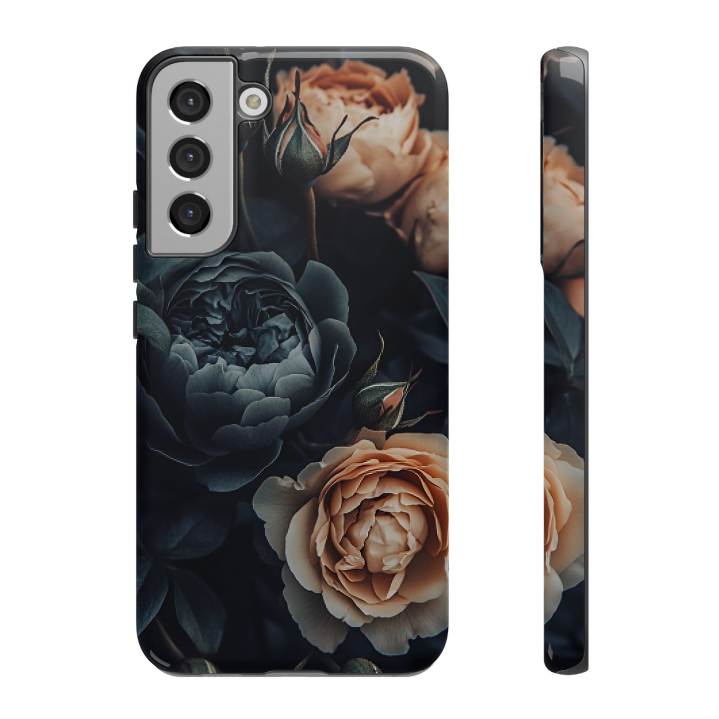 Floral Dark Academia Phone Case - Victorian Goth Phone Cases - iPhone 16 15 14 13 12 11, Samsung Galaxy & Google Pixel Phone Covers