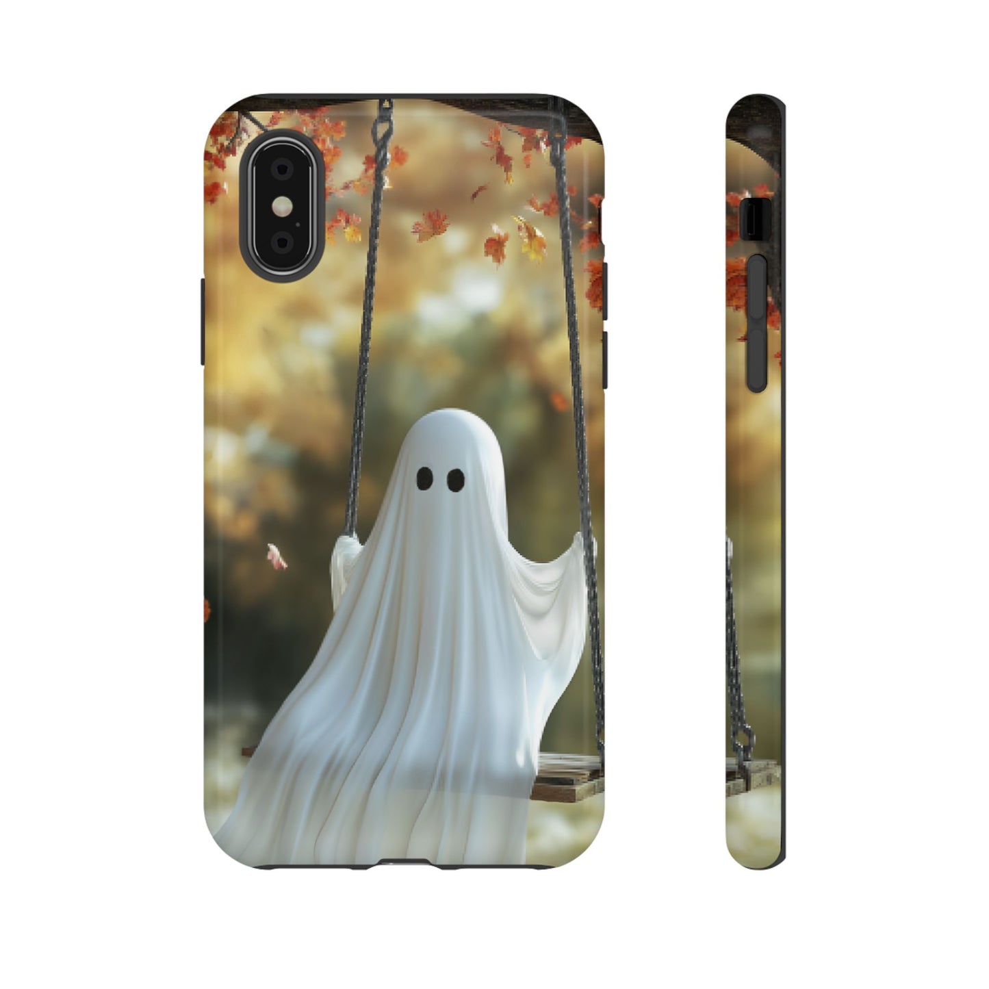 Ghost Phone Case - iPhone 16 15 14 13 12 11, Samsung Galaxy & Google Pixel Phone Covers - Boo and Bewear