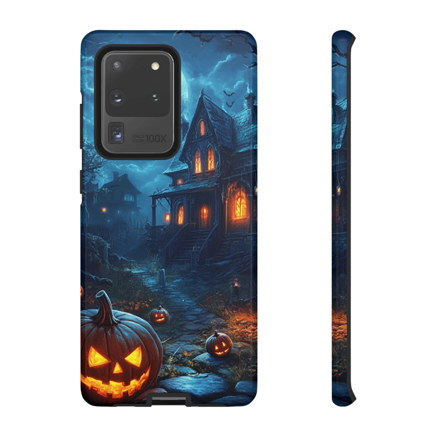 Halloween Haunted  House Phone Case - Spooky & Scary Phone Cases for iPhone 16 15 14 13 12 11, Samsung Galaxy & Google Pixel