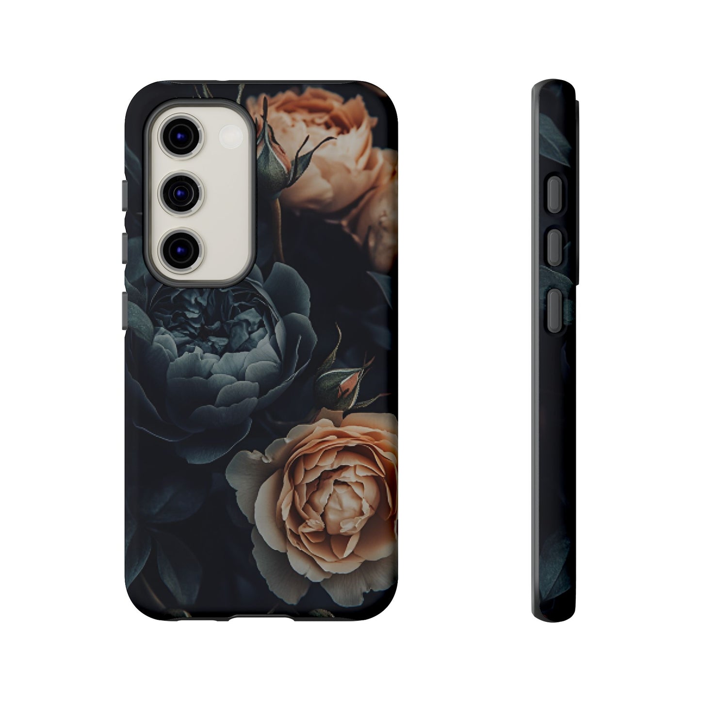 Floral Dark Academia Phone Case - Victorian Goth Phone Cases - iPhone 16 15 14 13 12 11, Samsung Galaxy & Google Pixel Phone Covers