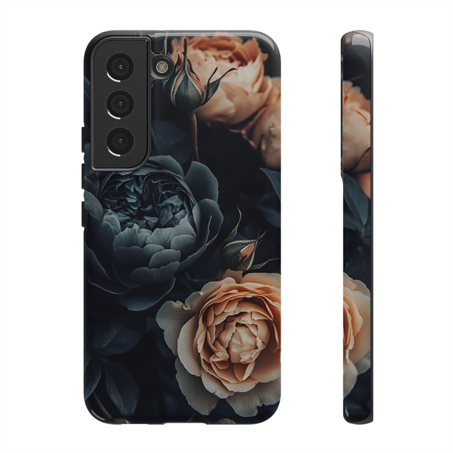 Floral Dark Academia Phone Case - Victorian Goth Phone Cases for iPhone 16 15 14 13 12 11, Samsung Galaxy & Google Pixel