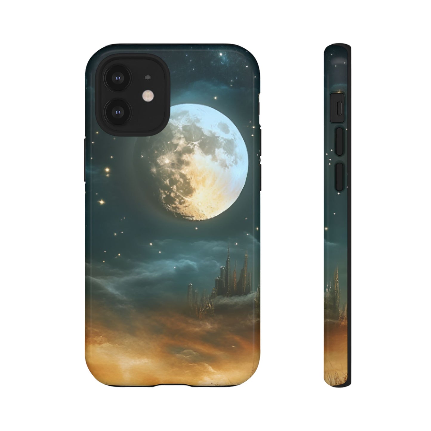 Space Phone Case - Planet and Stars in Fantasy World for iPhone 16 15 14 13 12 11, Samsung Galaxy & Google Pixel