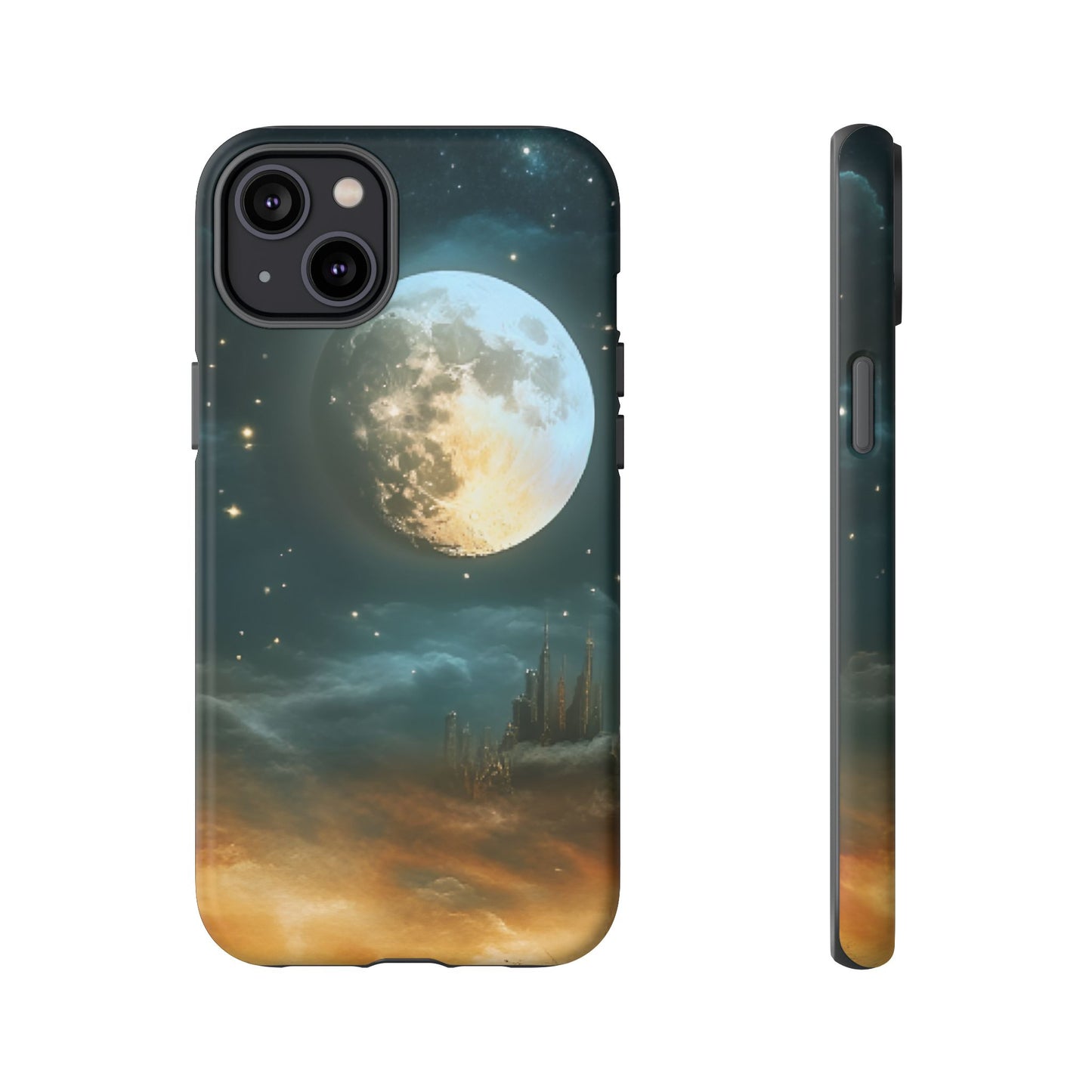 Space Phone Case - Planet and Stars in Fantasy World for iPhone 16 15 14 13 12 11, Samsung Galaxy & Google Pixel