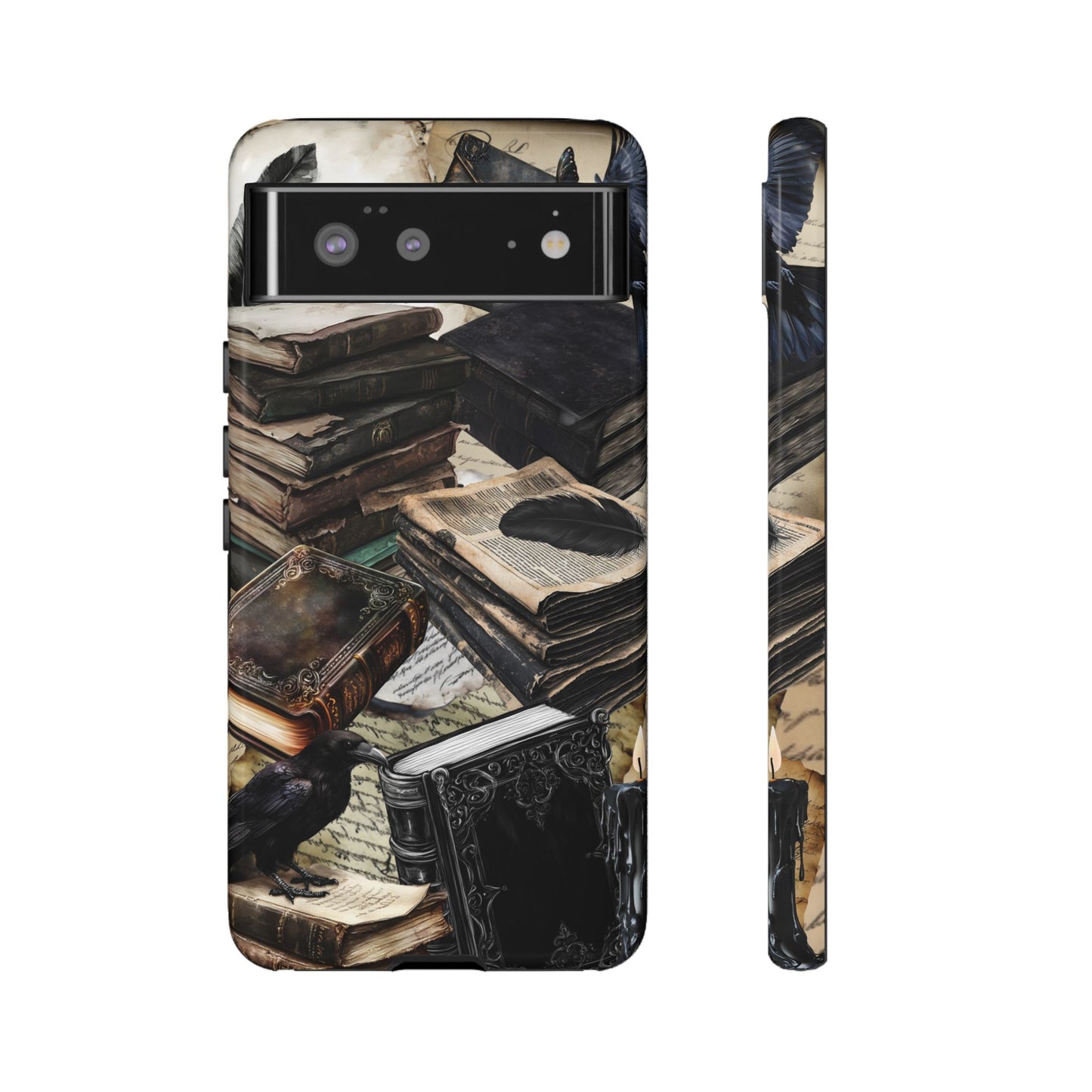 Dark Academia Collage Phone Case - iPhone 16 15 14 13 12 11, Samsung Galaxy & Google Pixel Phone Covers