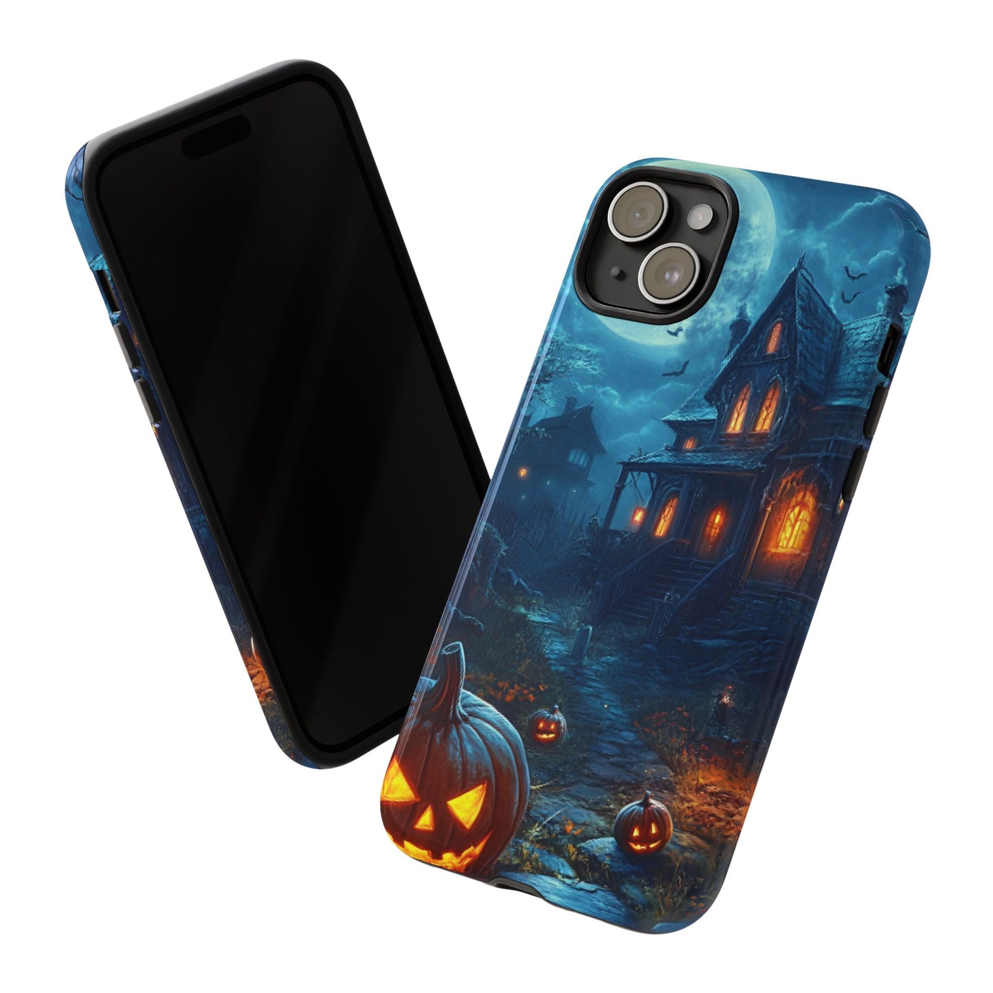 Halloween Haunted  House Phone Case - Spooky & Scary Phone Cases for iPhone 16 15 14 13 12 11, Samsung Galaxy & Google Pixel