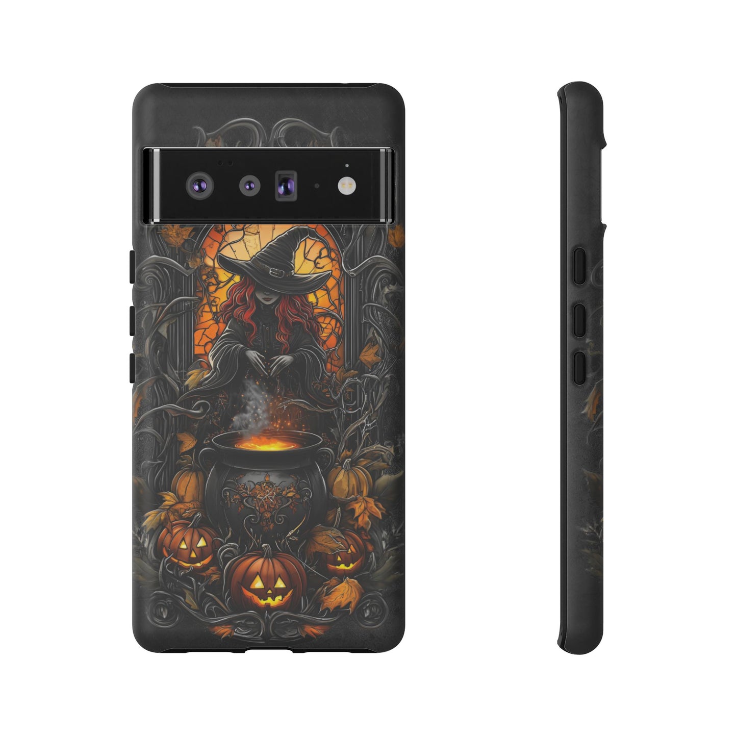 Halloween Witch Phone Case - Magic Witchy Phone Cases for iPhone 16 15 14 13 12 11, Samsung Galaxy & Google Pixel