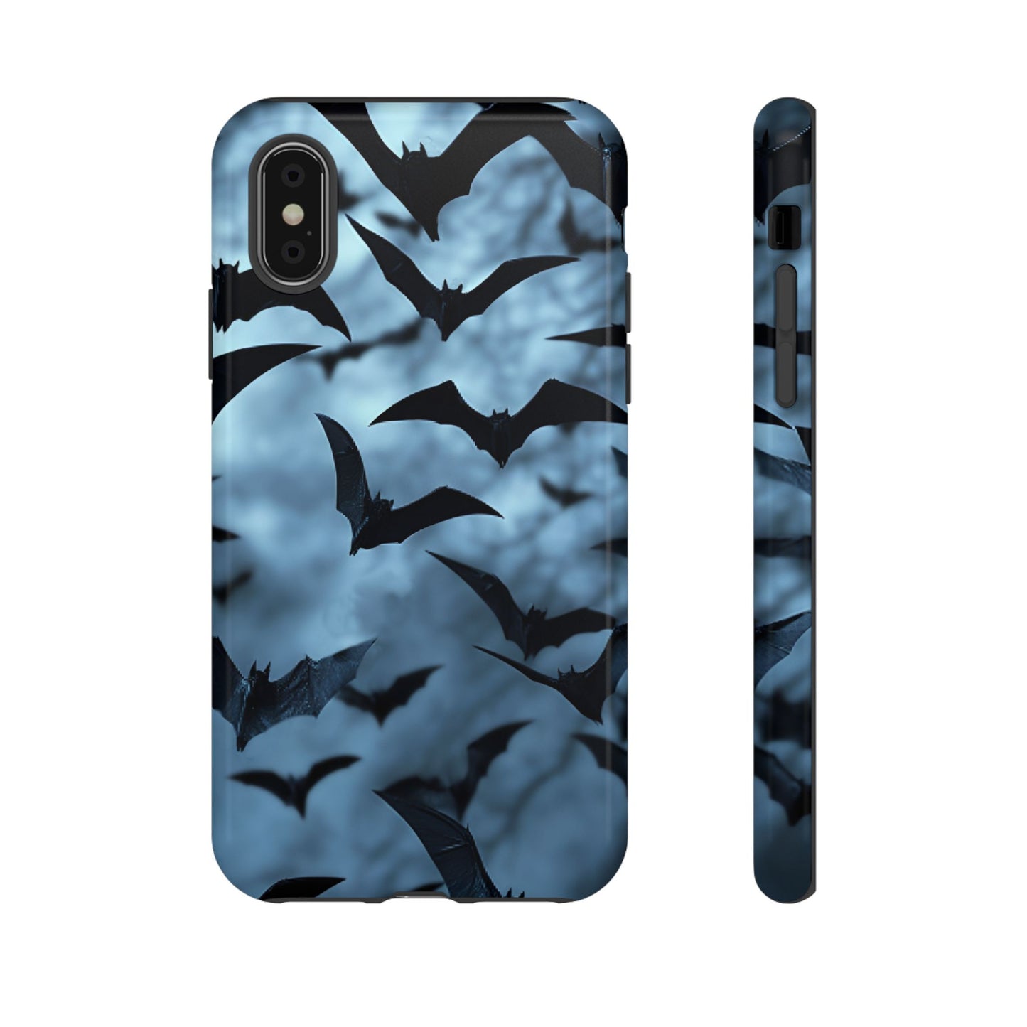 Halloween Bat Phone Case - iPhone 16 15 14 13 12 11, Samsung Galaxy & Google Pixel Phone Covers - Boo and Bewear