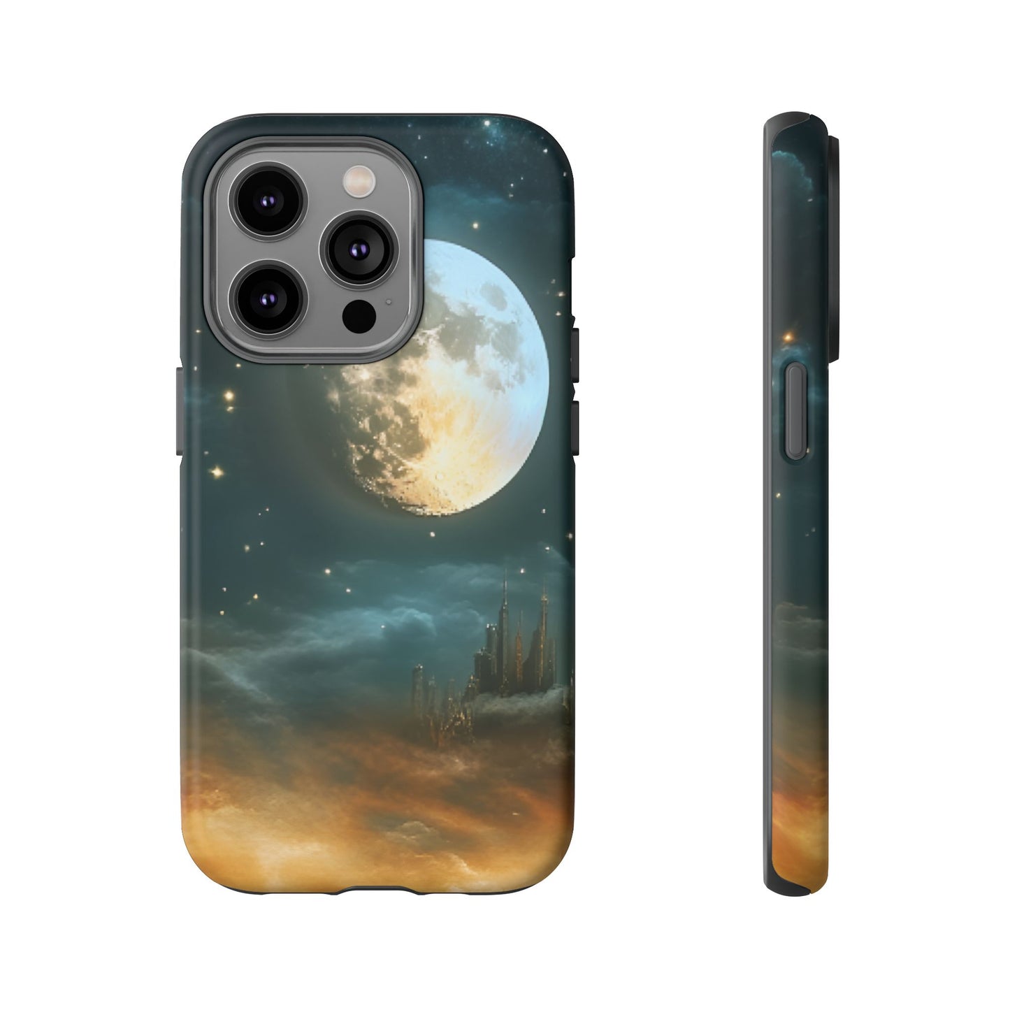 Space Phone Case - Planet and Stars in Fantasy World for iPhone 16 15 14 13 12 11, Samsung Galaxy & Google Pixel