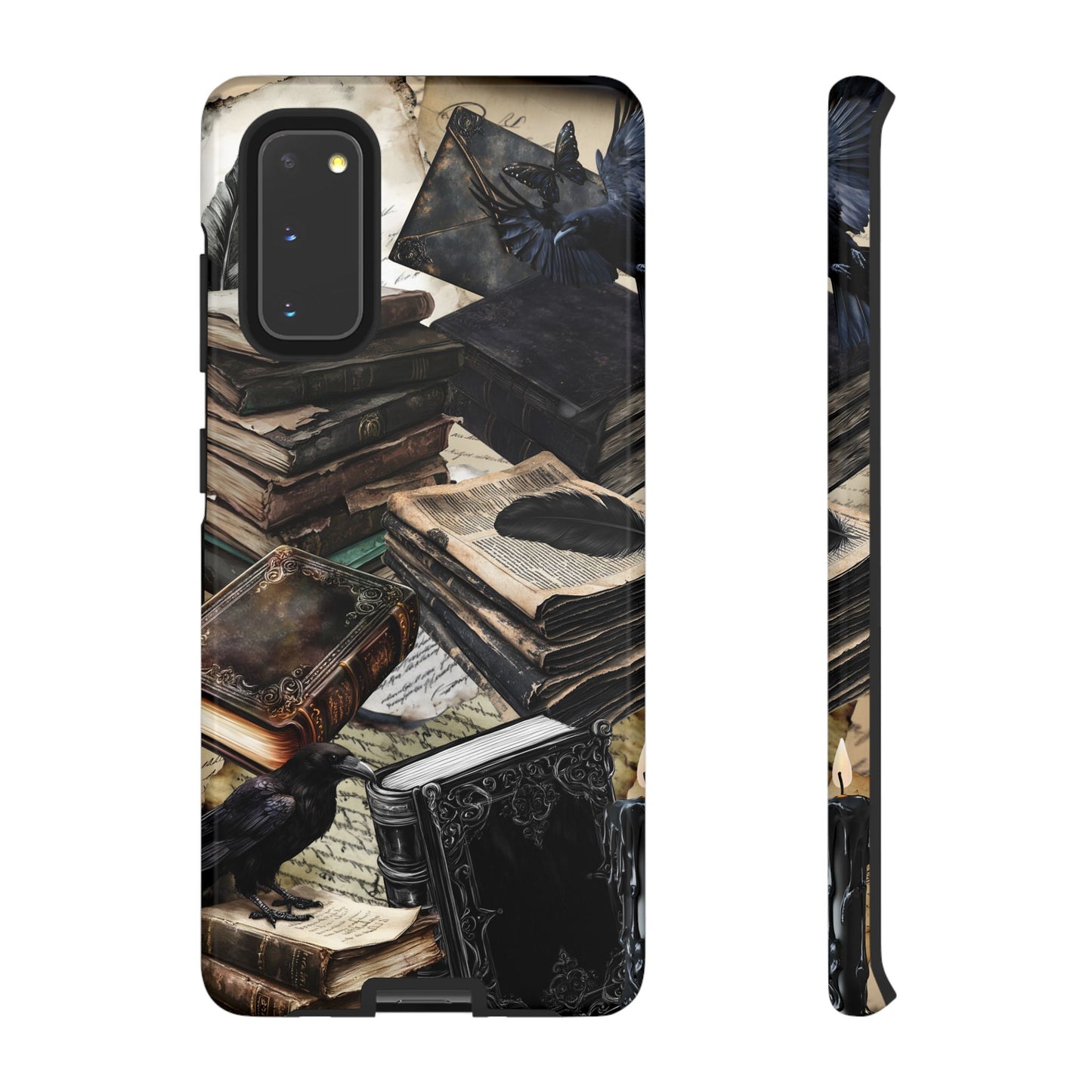 Dark Academia Collage Phone Case for iPhone 16 15 14 13 12 11, Samsung Galaxy & Google Pixel