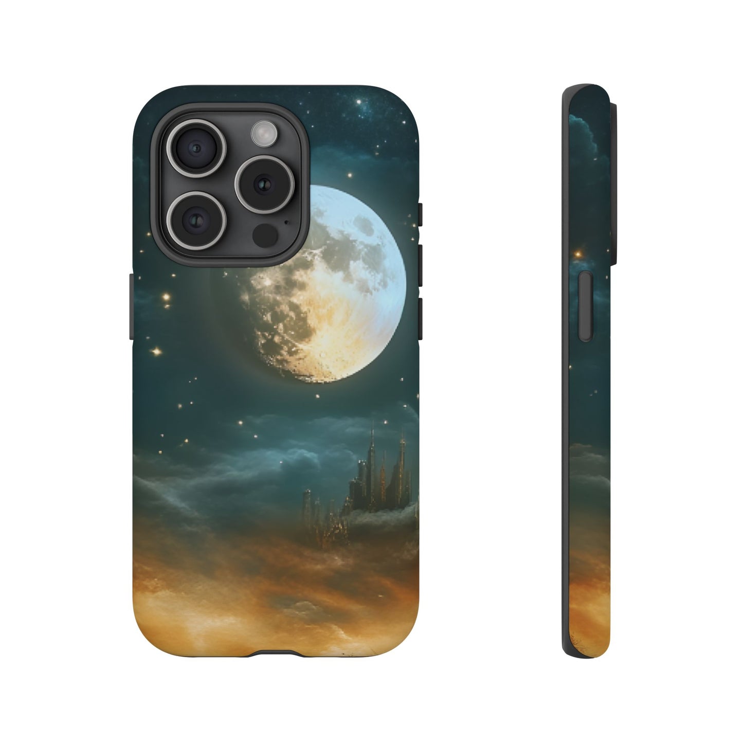 Space Phone Case - Planet and Stars in Fantasy World for iPhone 16 15 14 13 12 11, Samsung Galaxy & Google Pixel