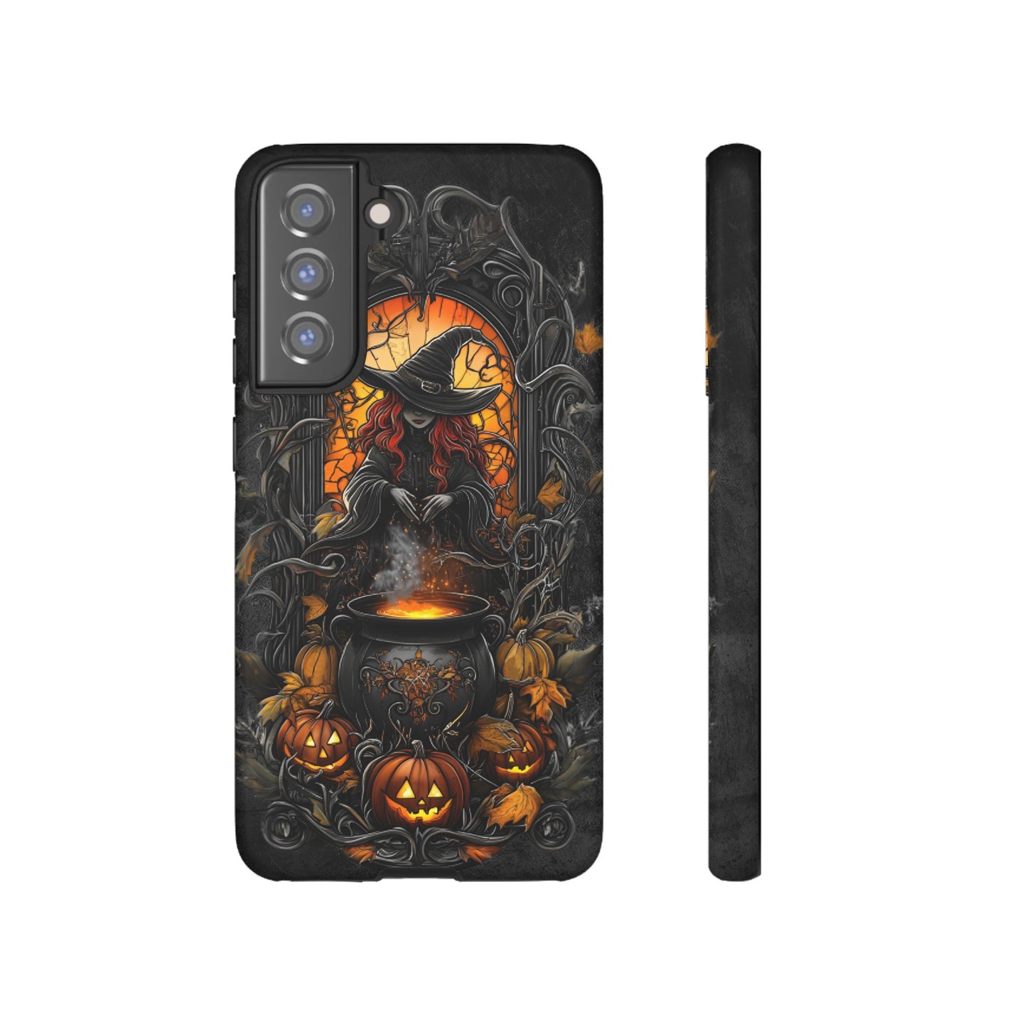 Halloween Witch Phone Case - Magic Witchy Phone Cases - iPhone 16 15 14 13 12 11, Samsung Galaxy & Google Pixel Phone Covers