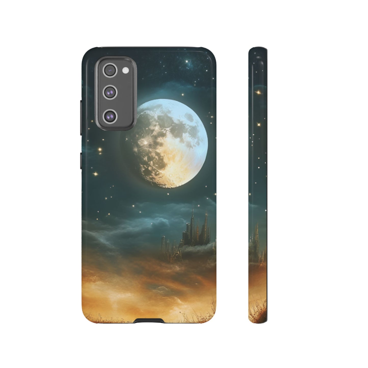 Space Phone Case - Planet and Stars in Fantasy World for iPhone 16 15 14 13 12 11, Samsung Galaxy & Google Pixel