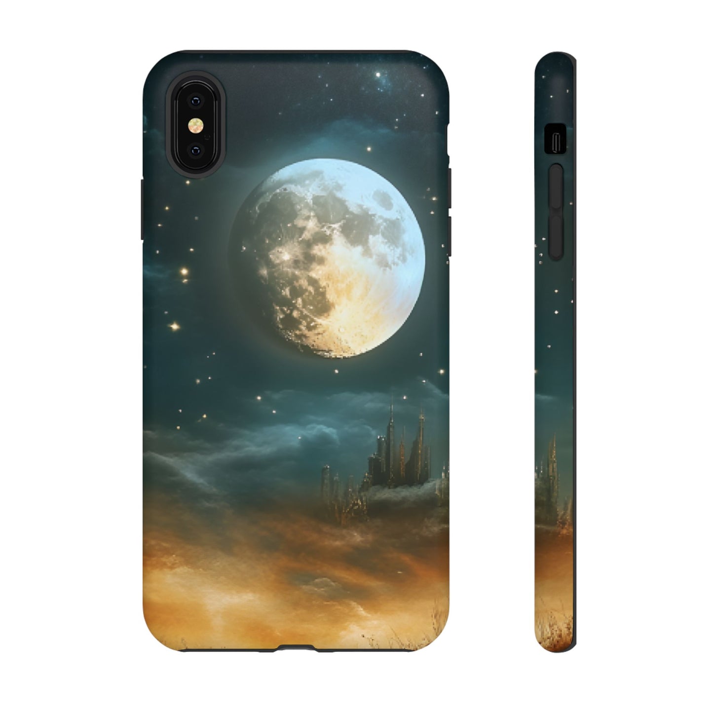 Space Phone Case - Planet and Stars in Fantasy World - iPhone 16 15 14 13 12 11, Samsung Galaxy & Google Pixel Phone Covers - Boo and Bewear