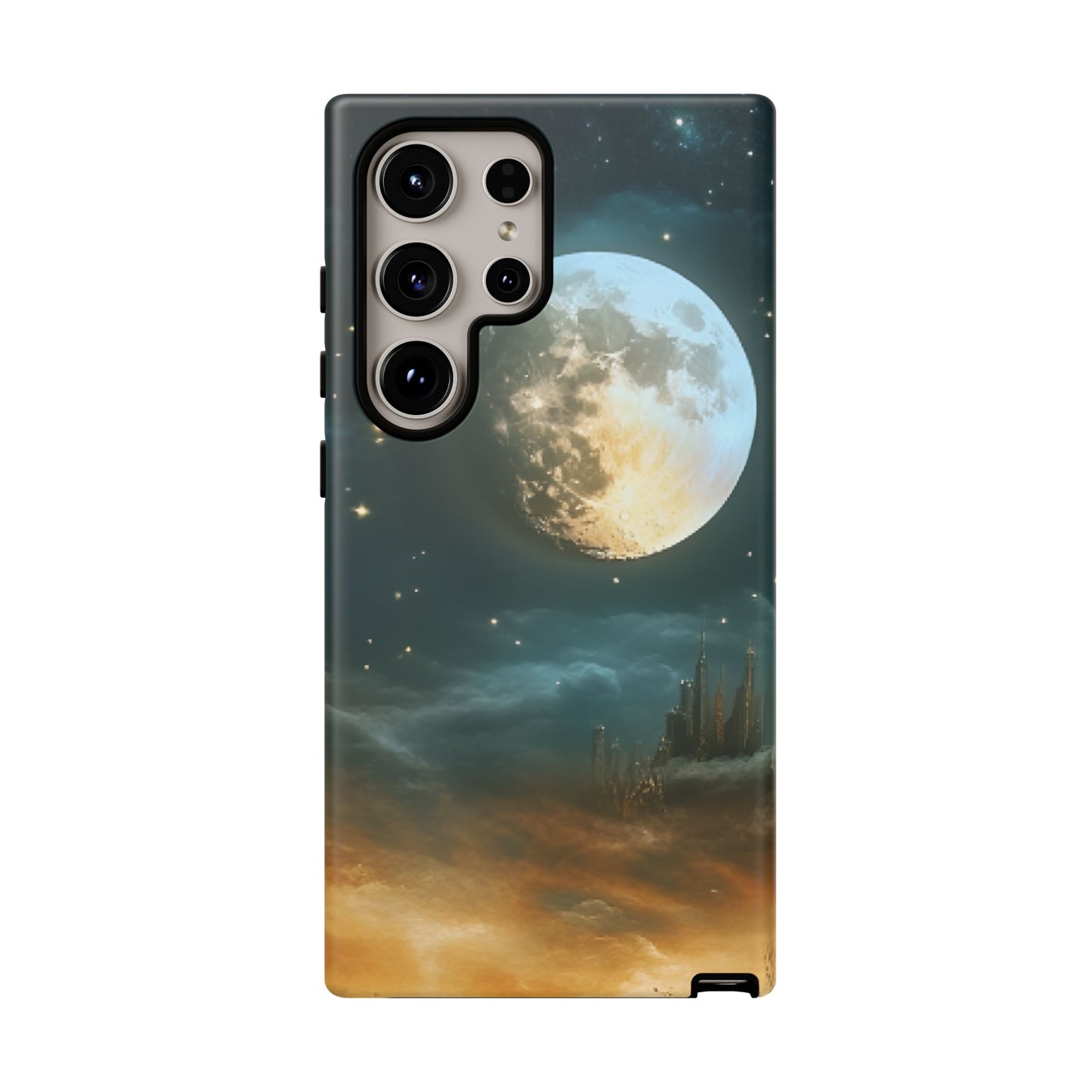 Space Phone Case - Planet and Stars in Fantasy World for iPhone 16 15 14 13 12 11, Samsung Galaxy & Google Pixel