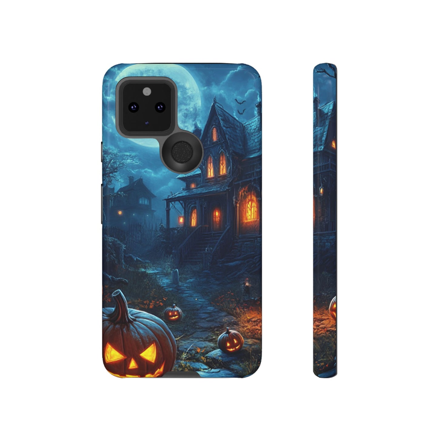 Halloween Haunted  House Phone Case - Spooky & Scary Phone Cases for iPhone 16 15 14 13 12 11, Samsung Galaxy & Google Pixel