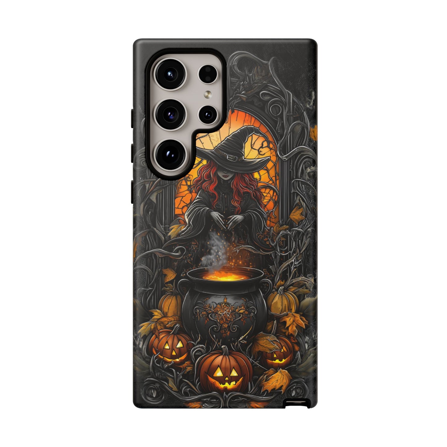 Halloween Witch Phone Case - Magic Witchy Phone Cases for iPhone 16 15 14 13 12 11, Samsung Galaxy & Google Pixel