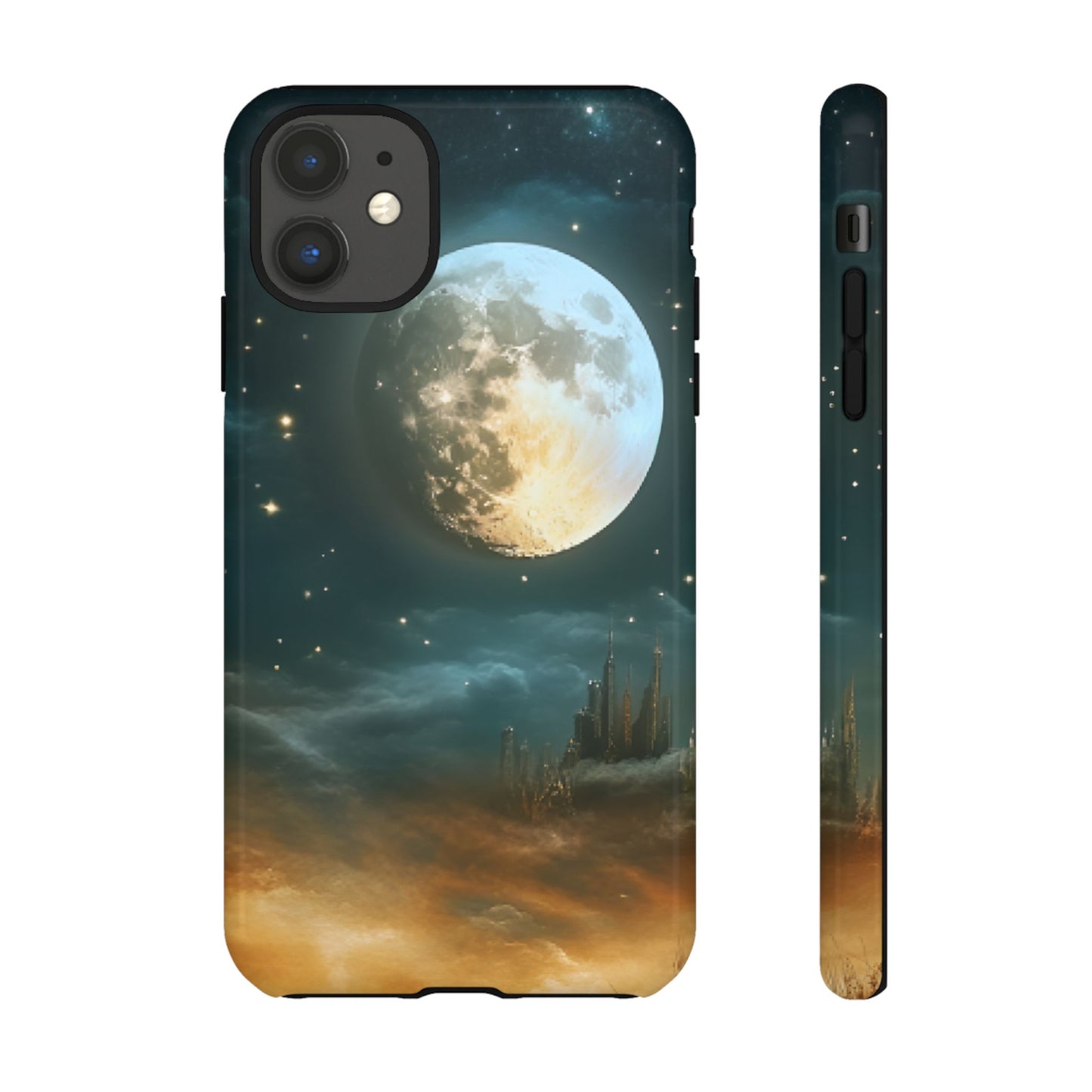 Space Phone Case - Planet and Stars in Fantasy World for iPhone 16 15 14 13 12 11, Samsung Galaxy & Google Pixel