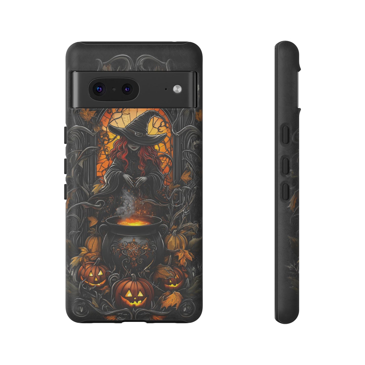 Halloween Witch Phone Case - Magic Witchy Phone Cases for iPhone 16 15 14 13 12 11, Samsung Galaxy & Google Pixel