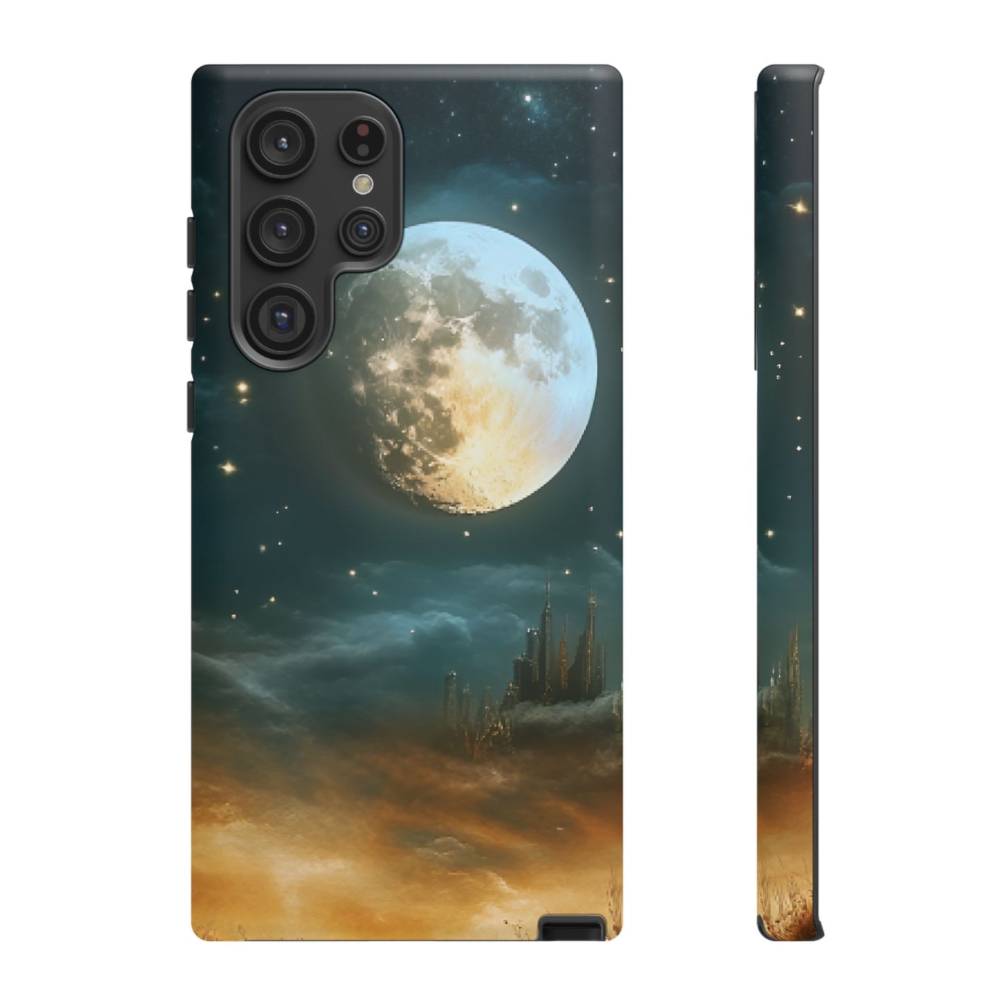 Space Phone Case - Planet and Stars in Fantasy World for iPhone 16 15 14 13 12 11, Samsung Galaxy & Google Pixel