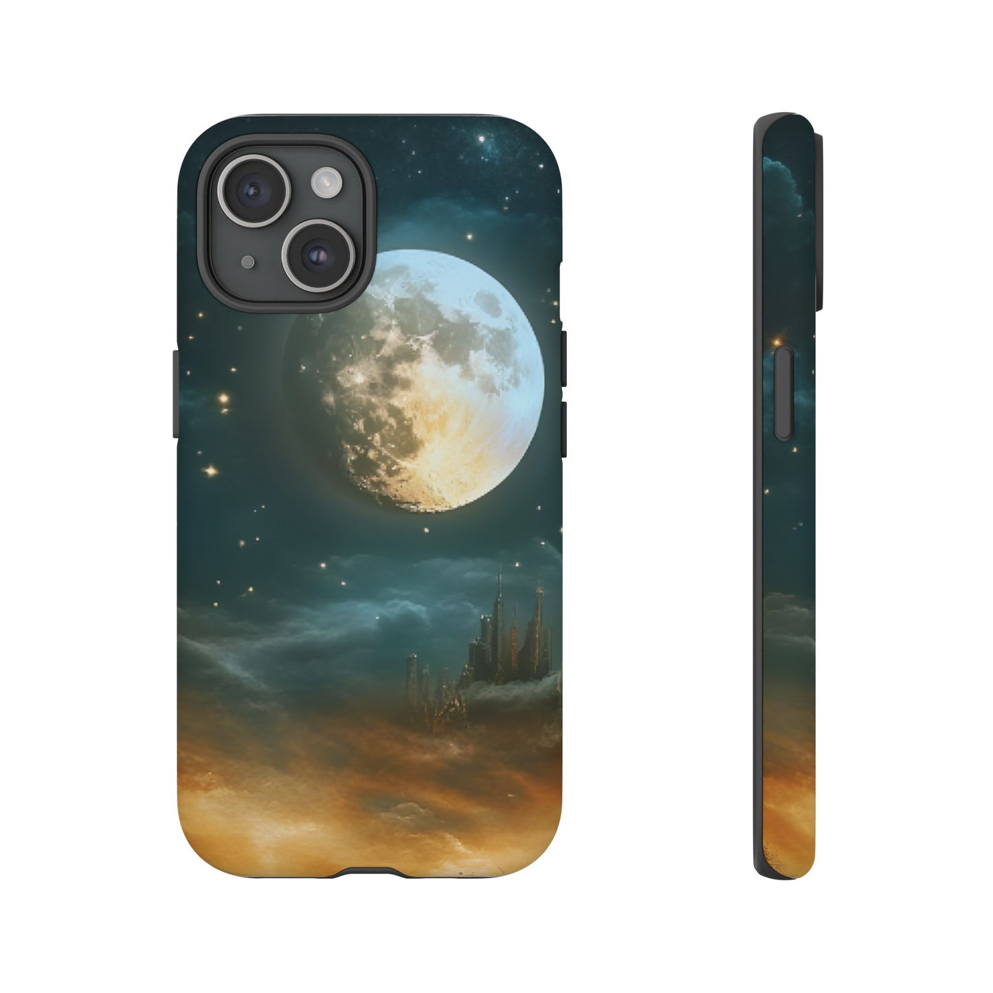 Space Phone Case - Planet and Stars in Fantasy World for iPhone 16 15 14 13 12 11, Samsung Galaxy & Google Pixel