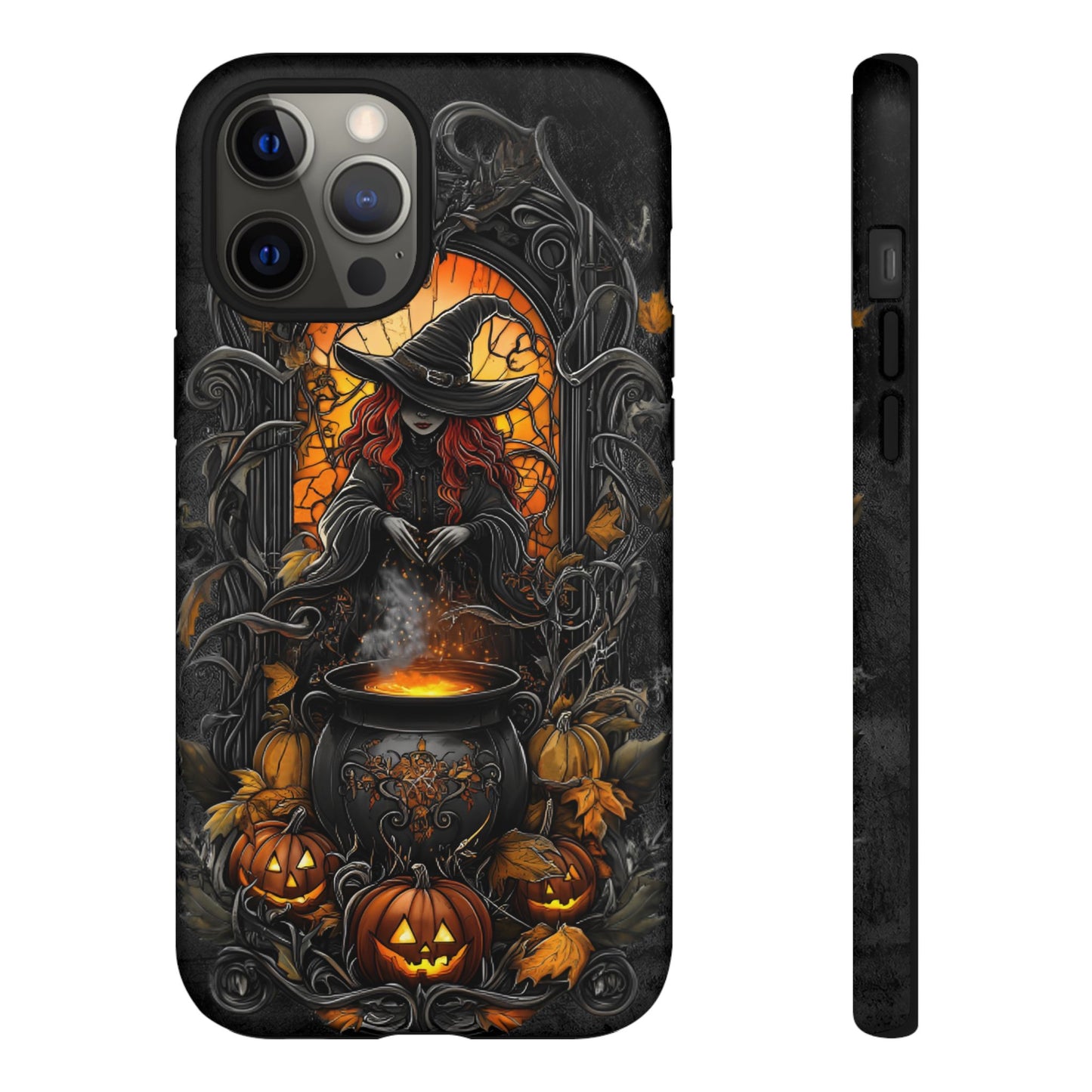 Halloween Witch Phone Case - Magic Witchy Phone Cases for iPhone 16 15 14 13 12 11, Samsung Galaxy & Google Pixel