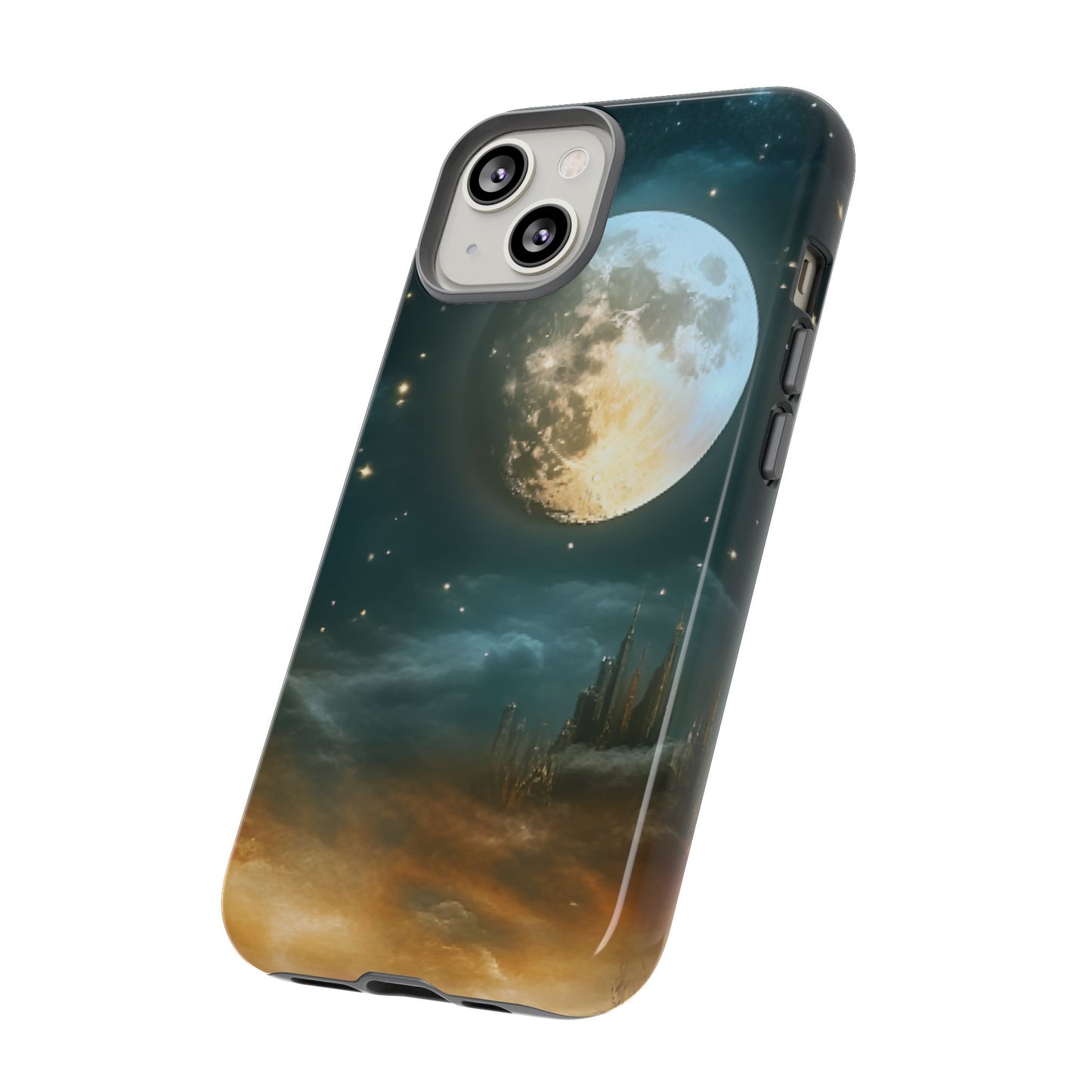 Space Phone Case - Planet and Stars in Fantasy World for iPhone 16 15 14 13 12 11, Samsung Galaxy & Google Pixel