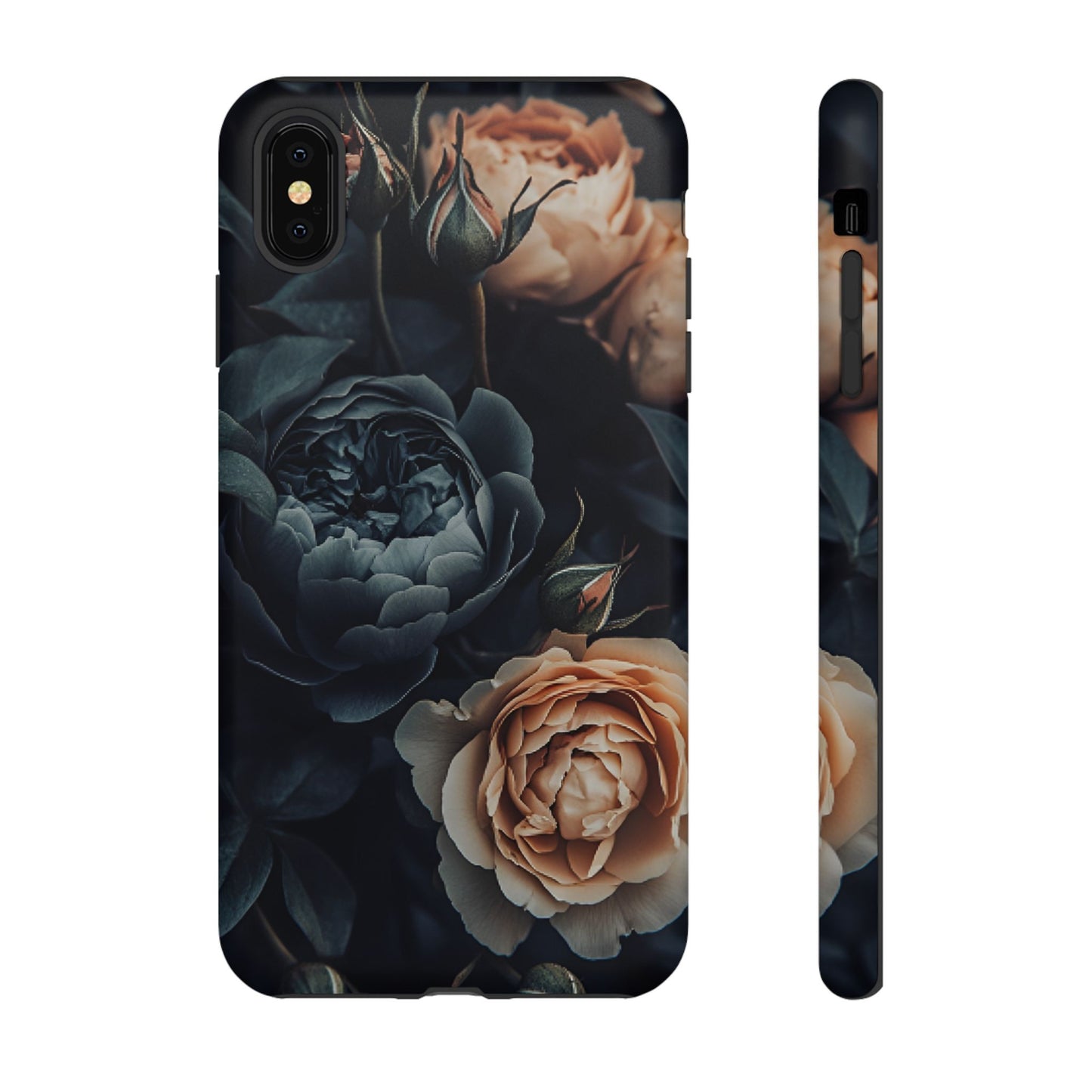 Floral Dark Academia Phone Case - Victorian Goth Phone Cases - iPhone 16 15 14 13 12 11, Samsung Galaxy & Google Pixel Phone Covers